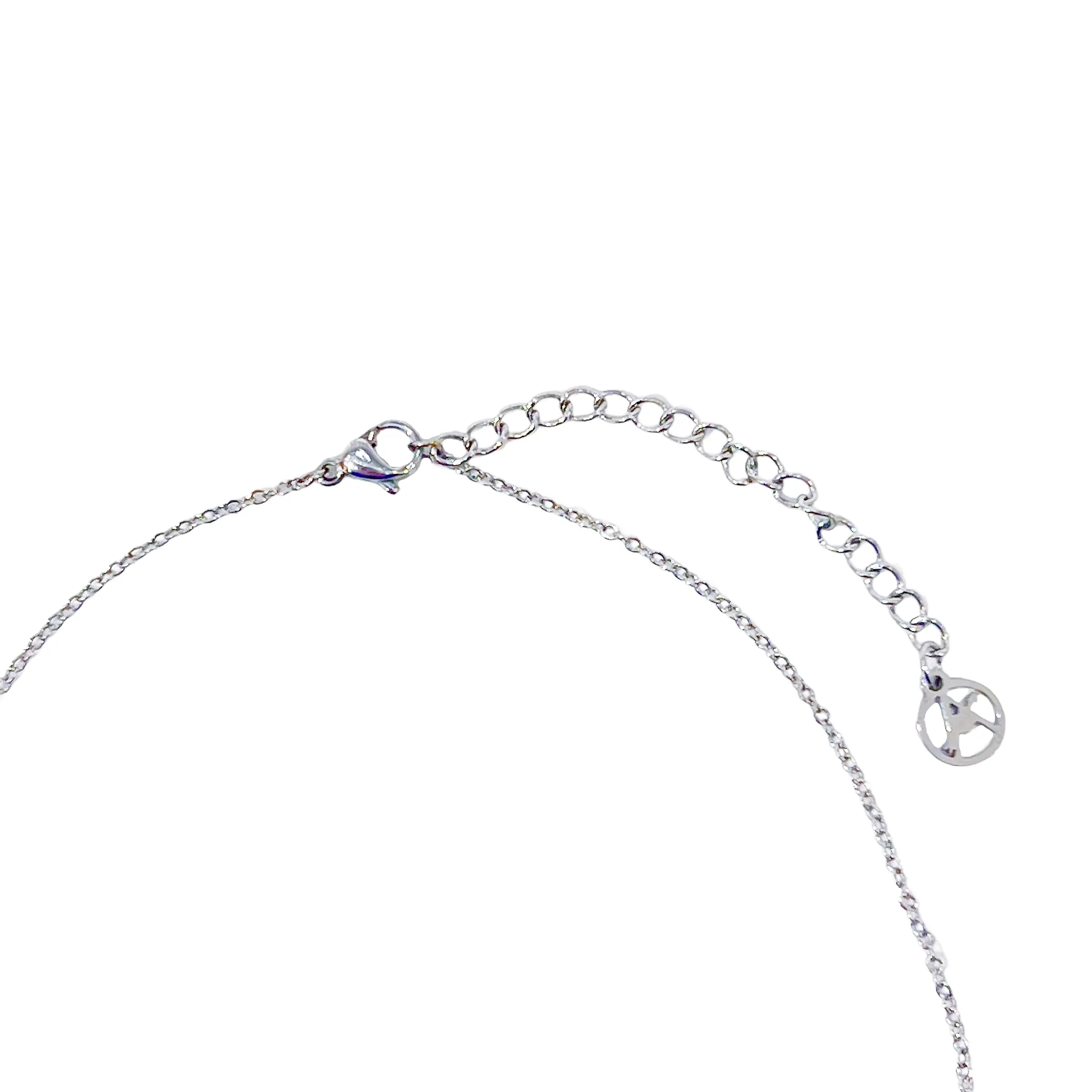 Amorino Collana Donna Punto Luce in Acciaio Inossidabile, Argento - immagine 5