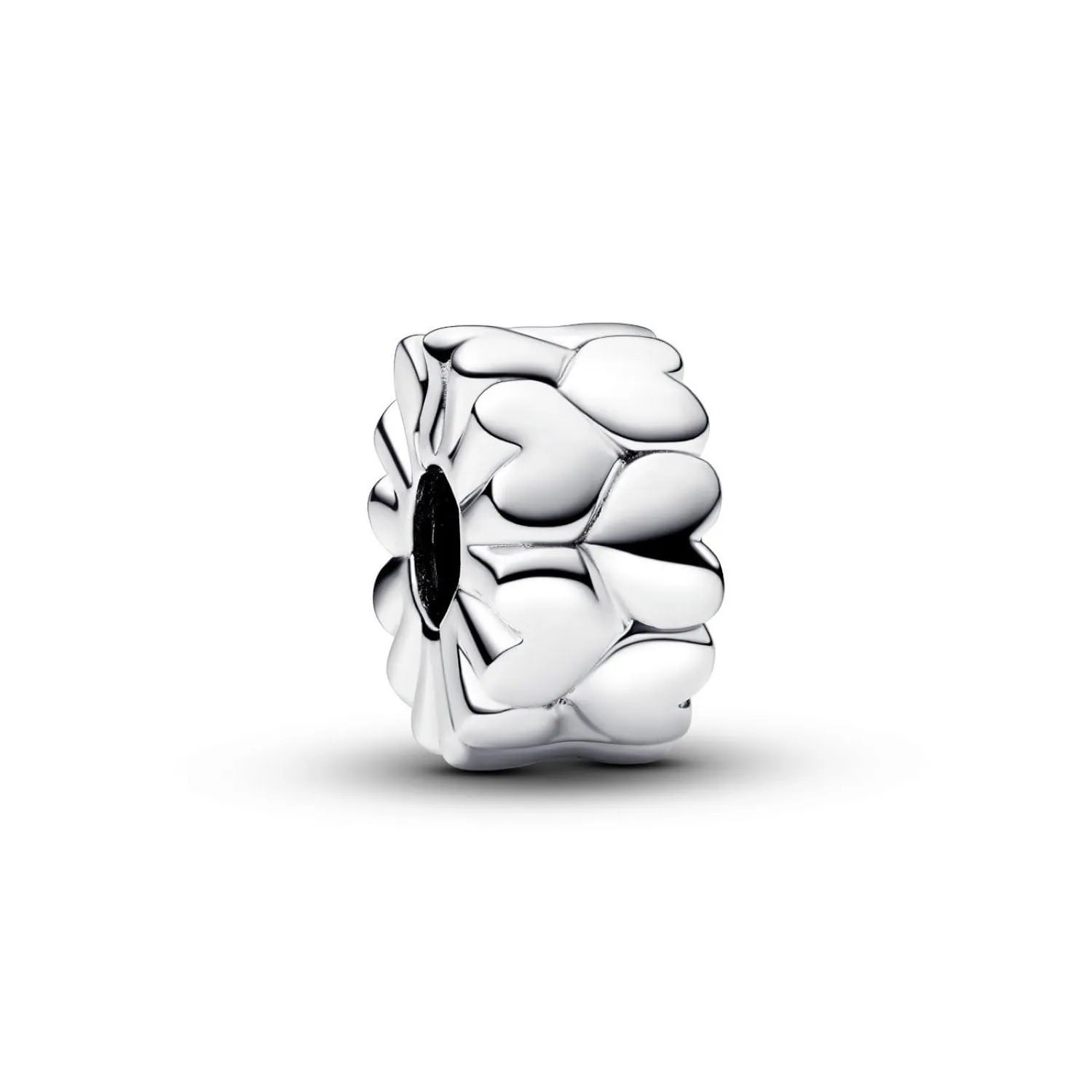 Pandora Moments Clip con cuori in argento sterling - immagine 1