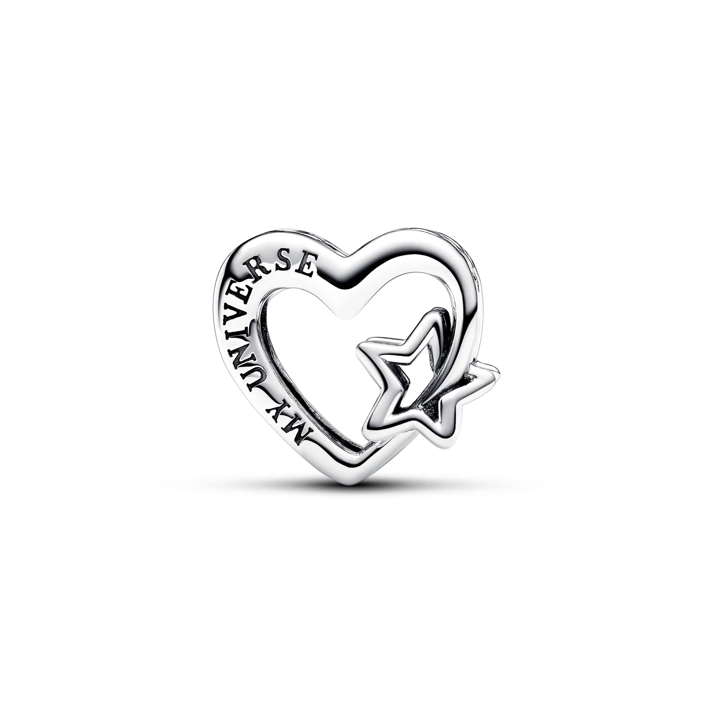 Pandora Moments Ciondolo a forma di cuore in argento sterling - immagine 2
