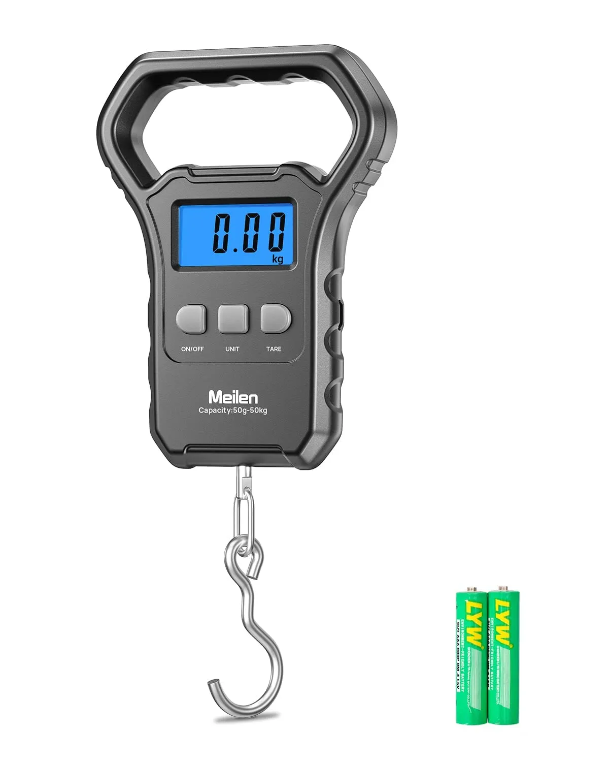 Meilen Bilancia Digitale per Bagagli e Pesca, 50kg/110lb - immagine 1
