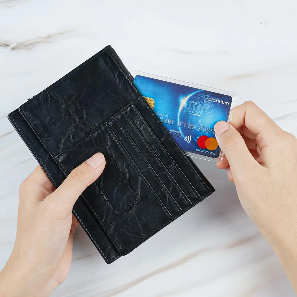 Vicloon Custodie Protettive Trasparenti per Carte, 50 Pezzi - immagine 6