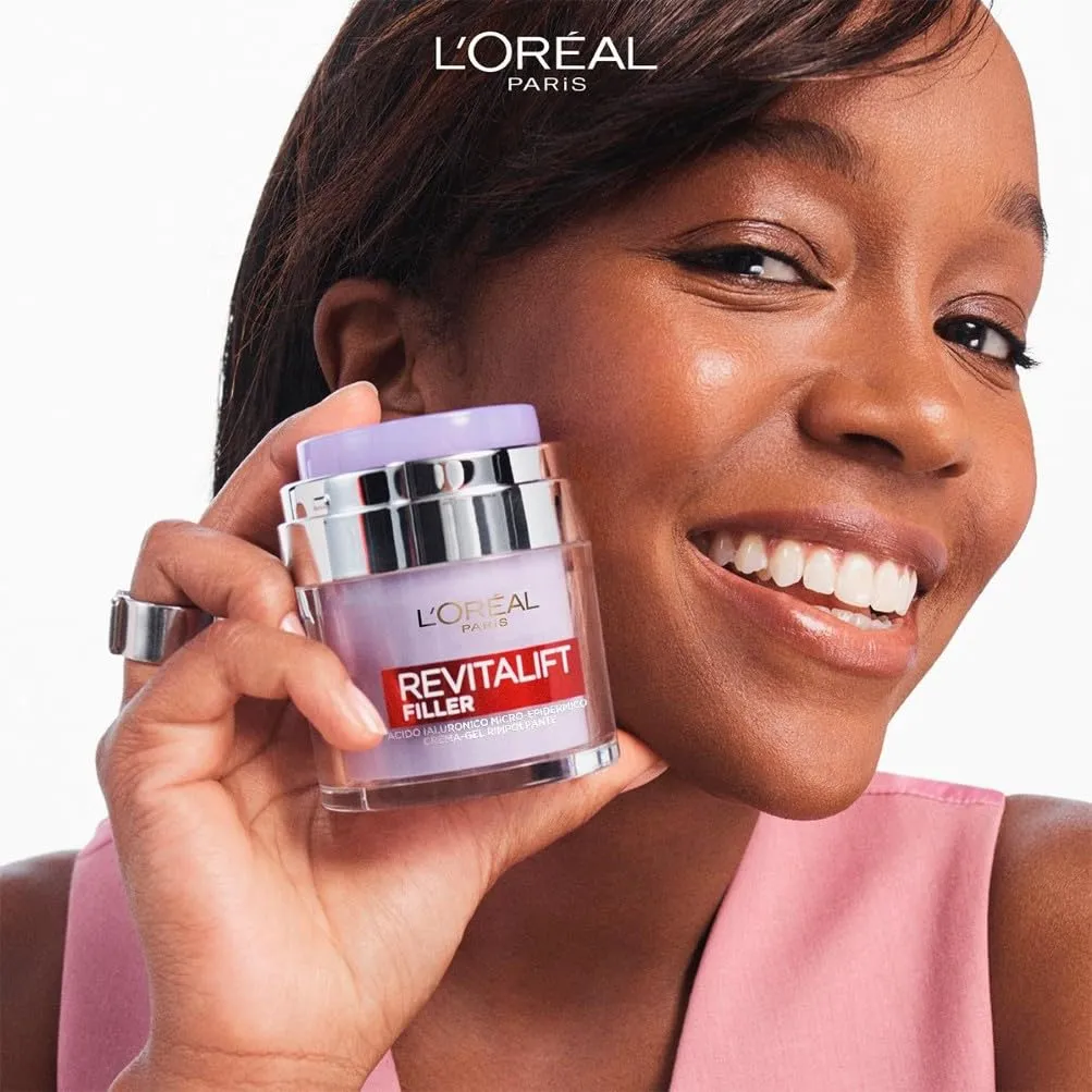 L'Oréal Paris Revitalift Filler Crema-Gel Rimpolpante all'Acido Ialuronico, 50 ml - immagine 6