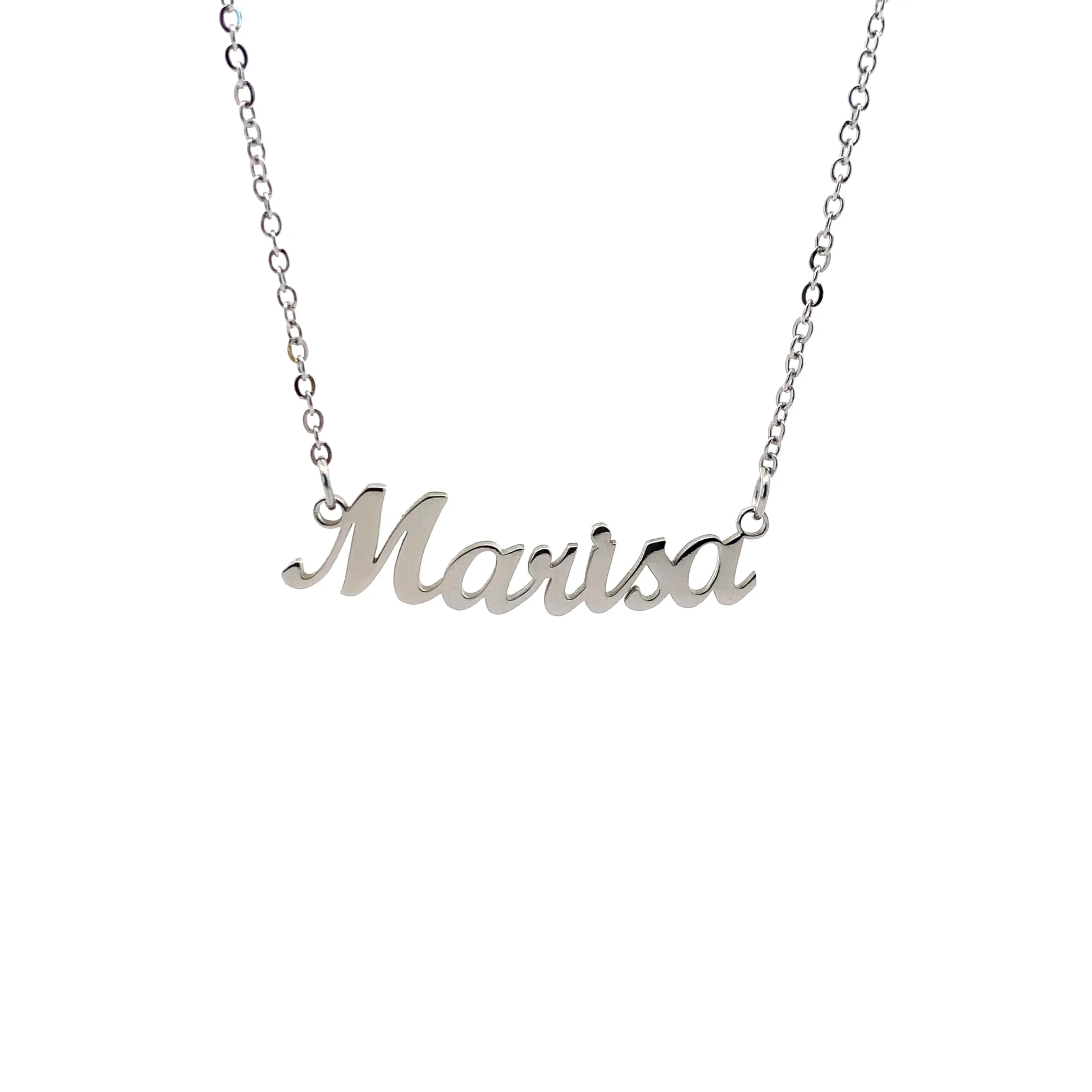 10:10 Collana Donna Nome Personalizzato in Acciaio Inox (Marisa) - immagine 1