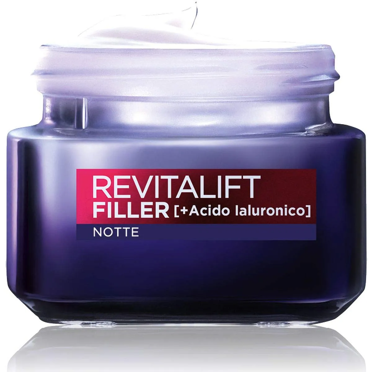 L'Oreal Paris Revitalift Filler Crema Viso Notte con Acido Ialuronico, 50 ml - immagine 3