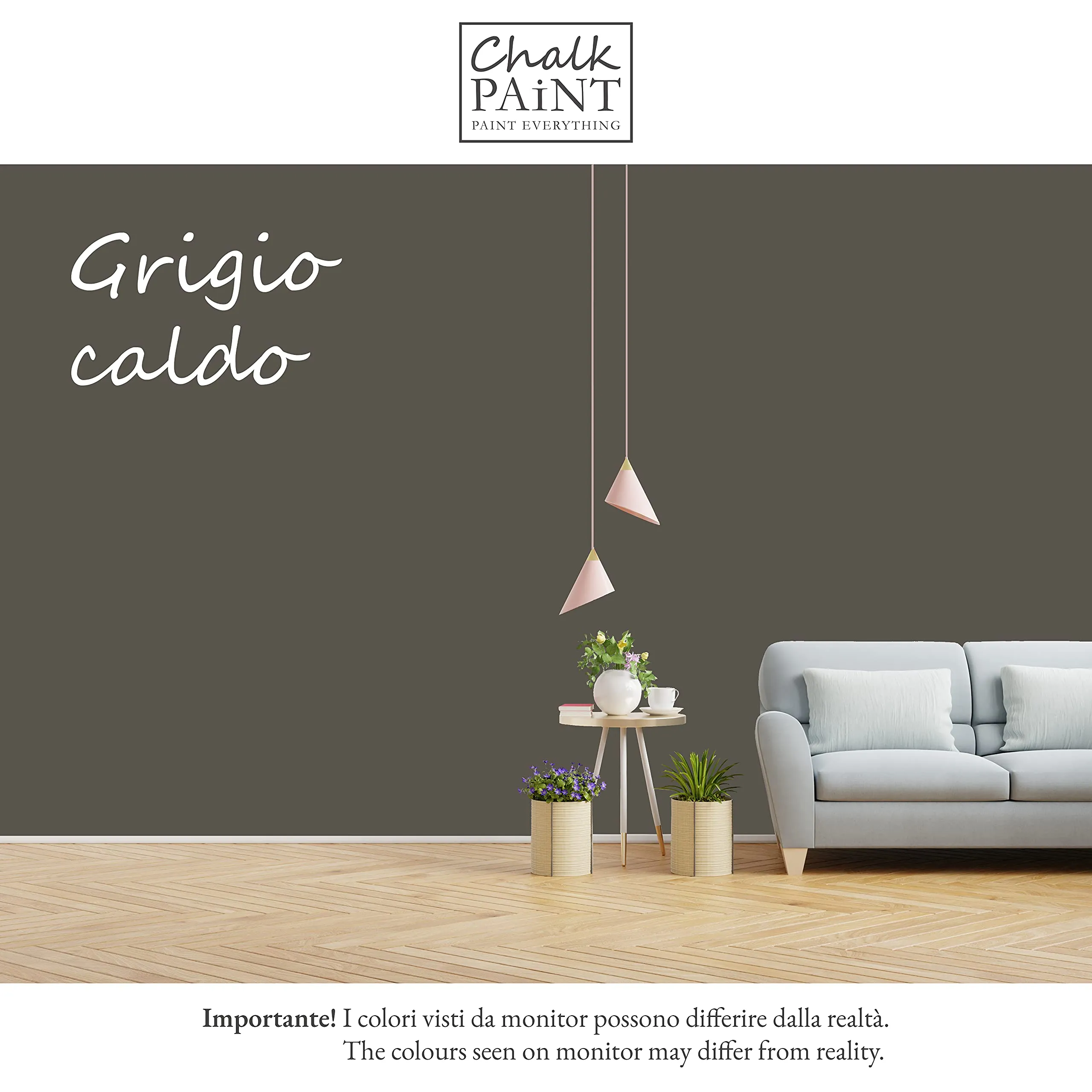 Chalk Paint Everything Grigio Caldo 250 ml - immagine 3