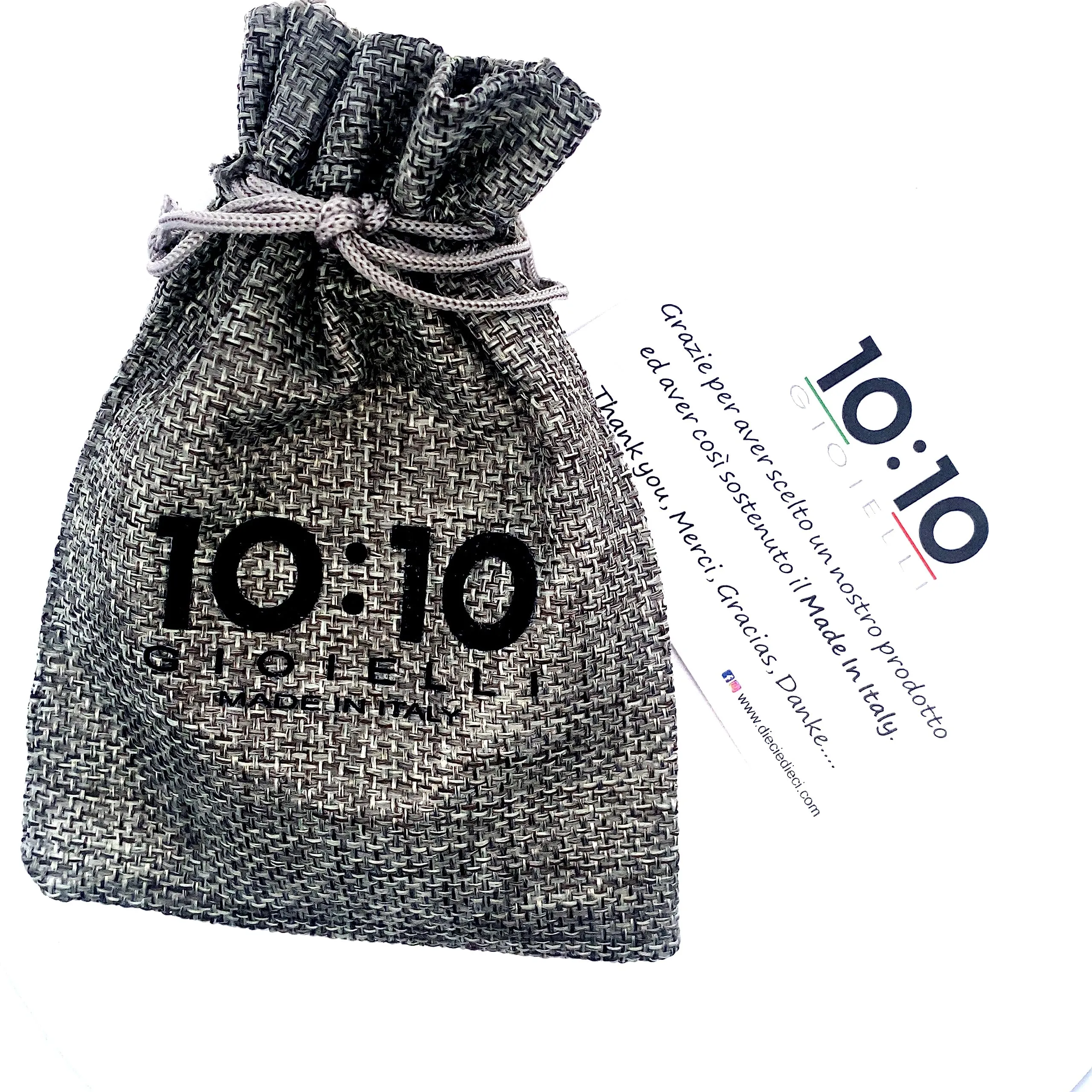 10:10 Collana Donna Nome Personalizzato Concetta in Acciaio Inox Argento - immagine 3