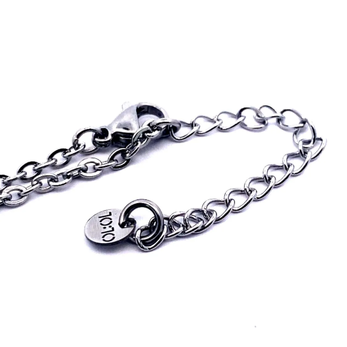 10:10 Collana Donna Nome Personalizzato Cristiana in Acciaio Inox Argento - immagine 2
