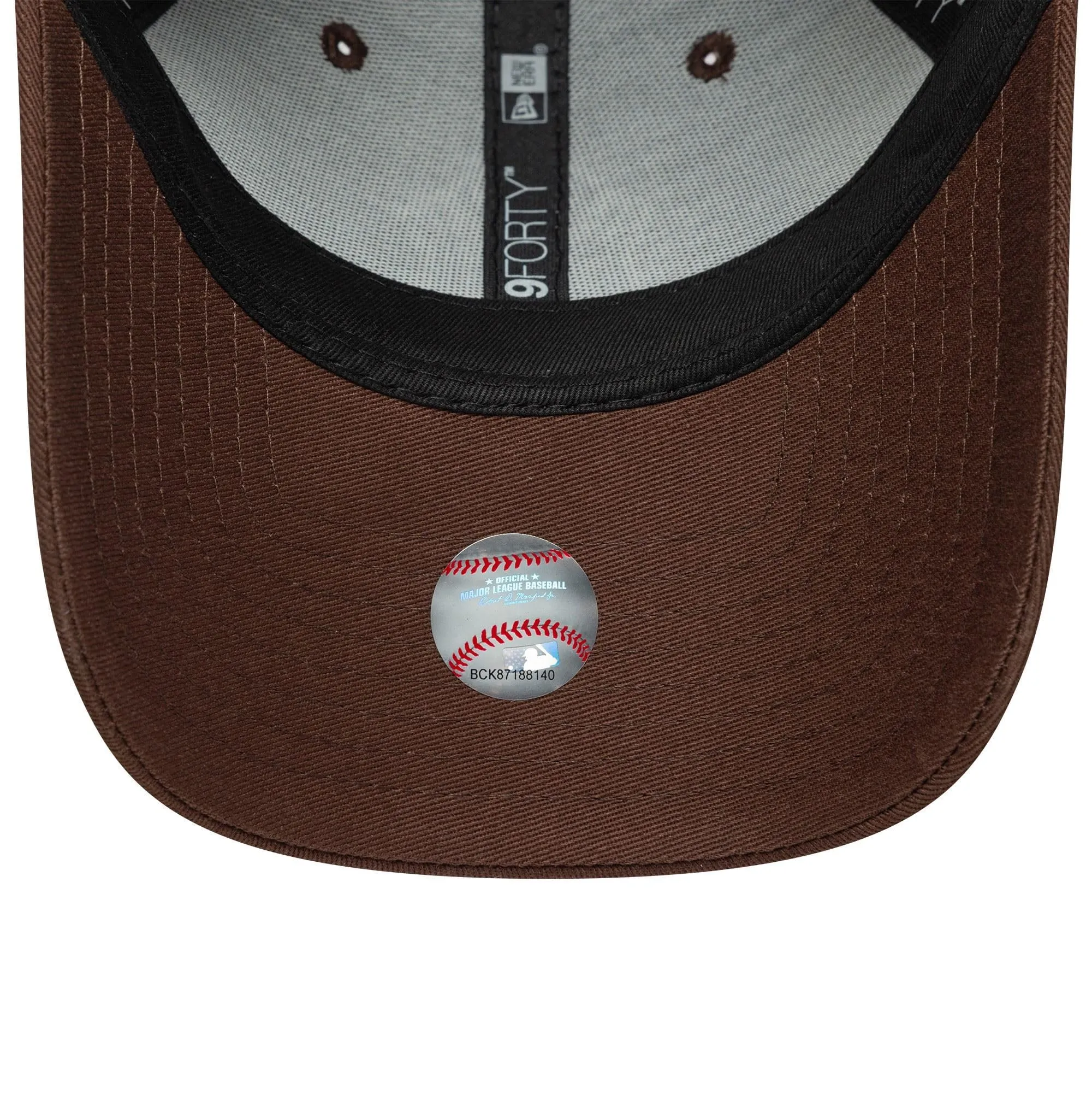 New Era New York Yankees MLB Team Outline 9Forty Cap - Brown - immagine 5