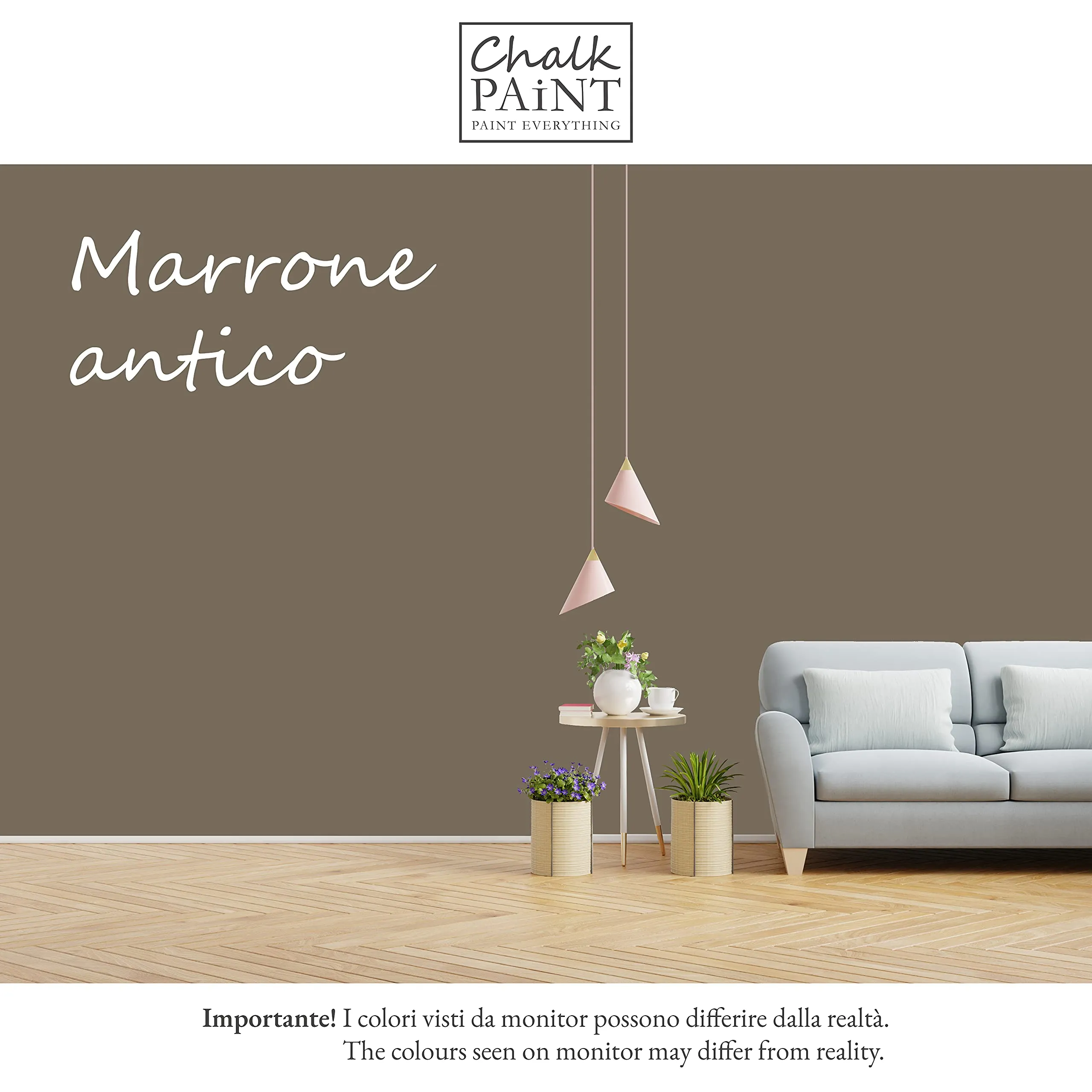 Chalk Paint Everything Marrone Antico 250 ml - immagine 3