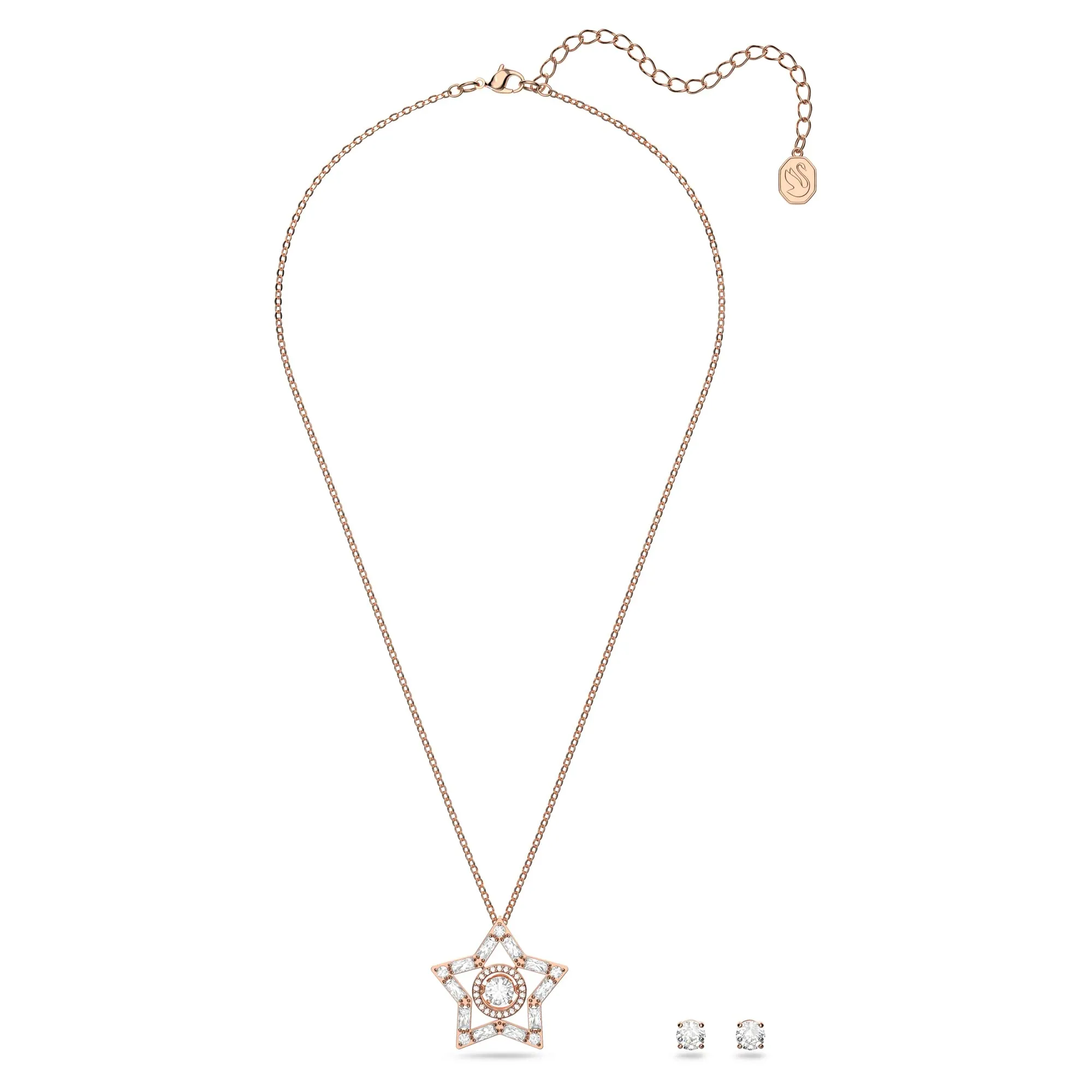 Swarovski Stella Set, Placcato Color Oro Rosa - immagine 2