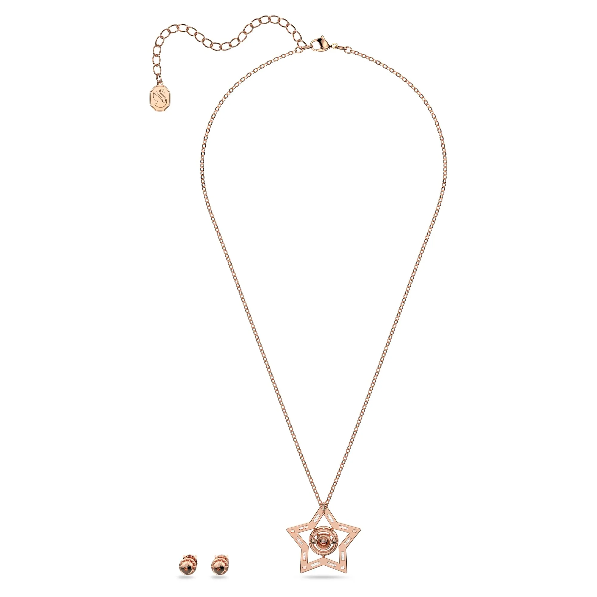 Swarovski Stella Set, Placcato Color Oro Rosa - immagine 4