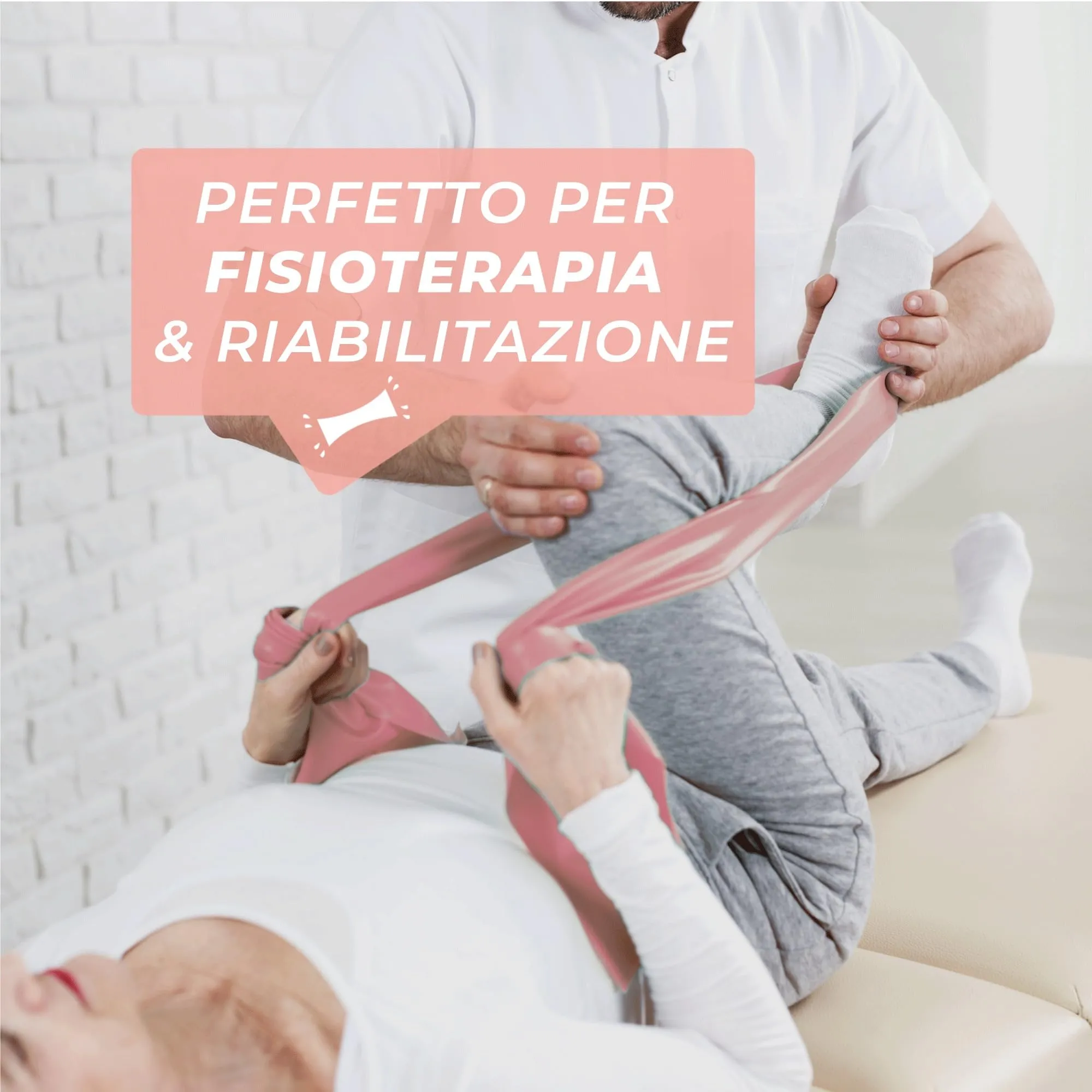 Coresteady Elastici Fitness - Set 5 Livelli di Resistenza, 2 Metri - immagine 5