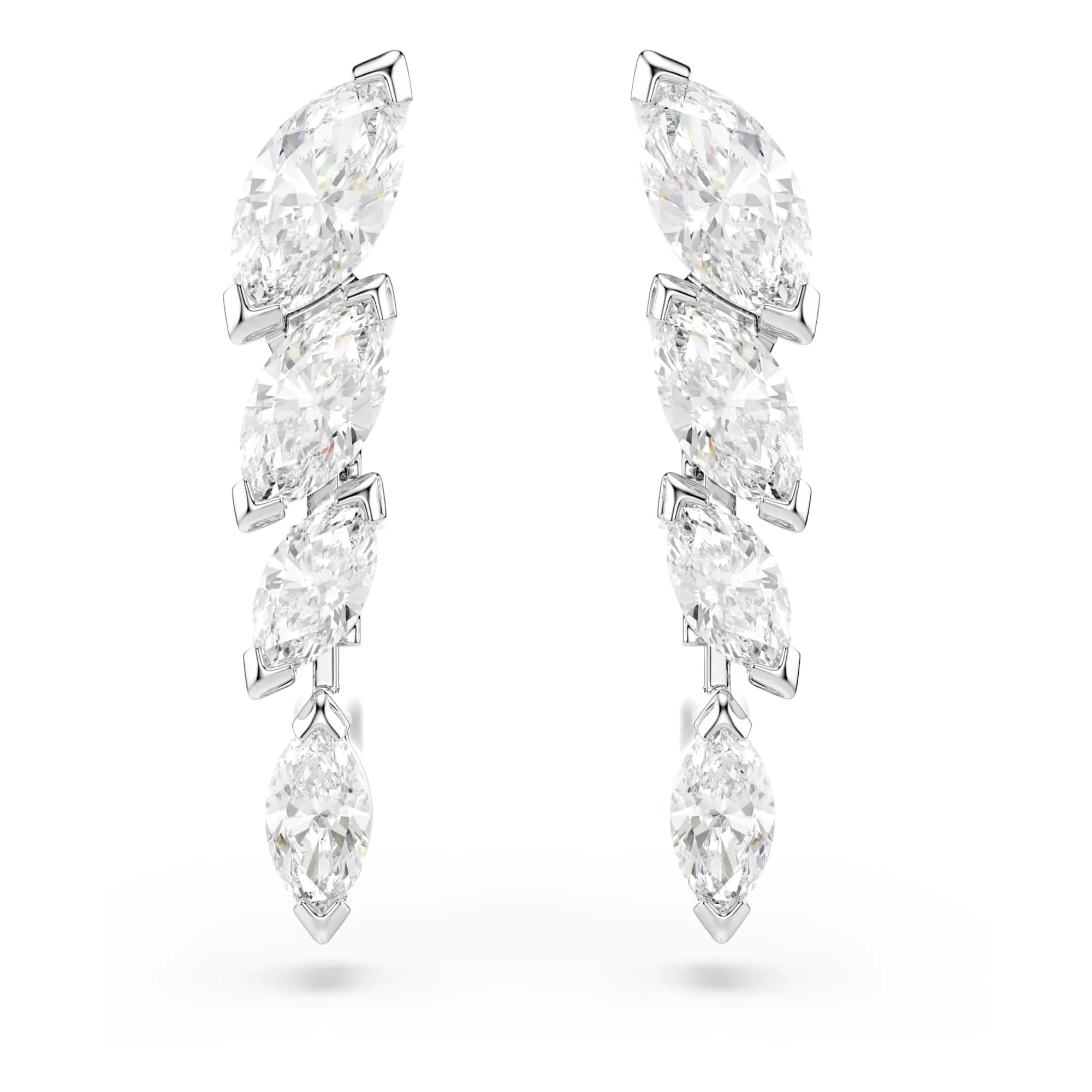 Swarovski Mesmera Set (3), Marquise Cut, White, Rhodium Plated - immagine 5