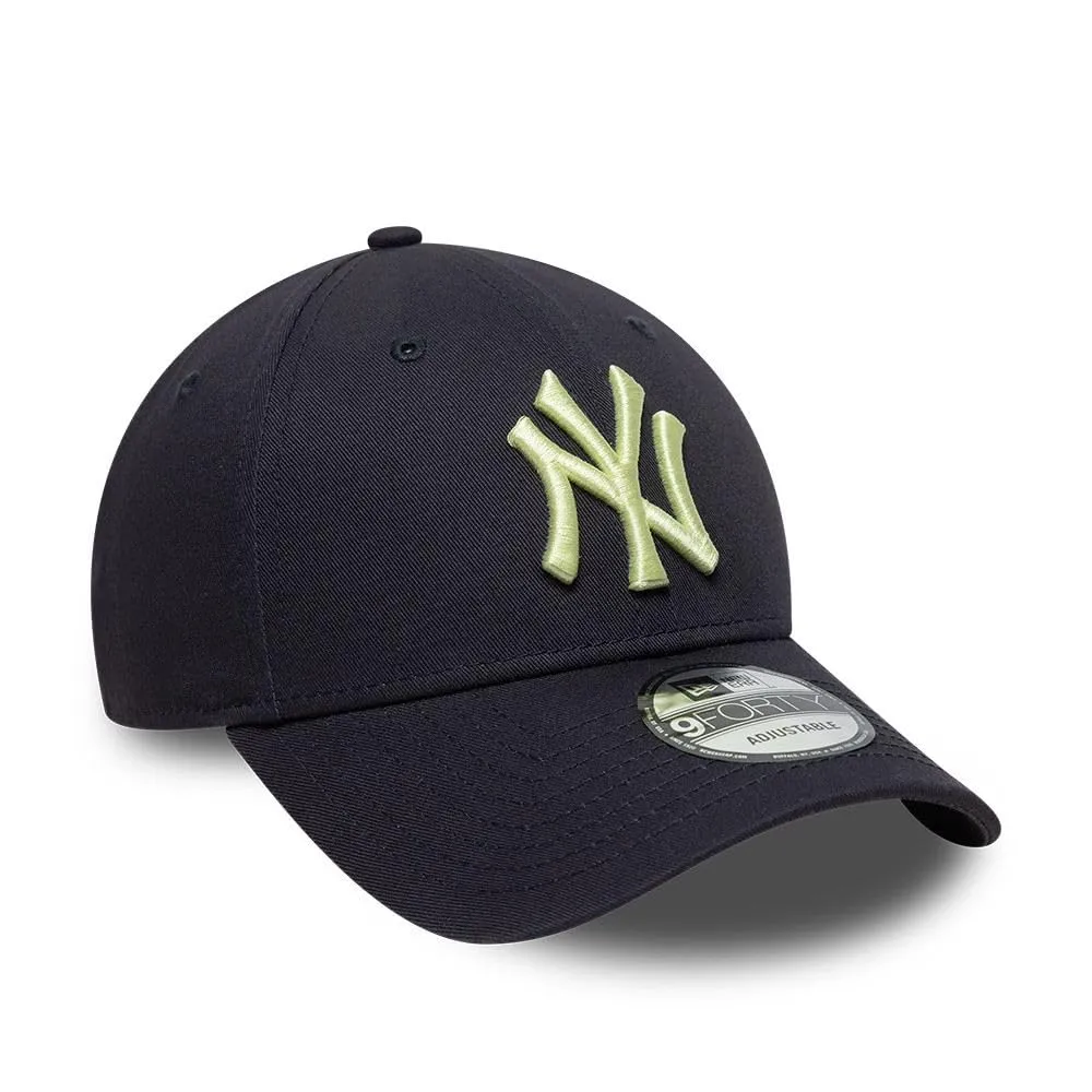 New Era New York Yankees 9FORTY Cap Navy - immagine 3