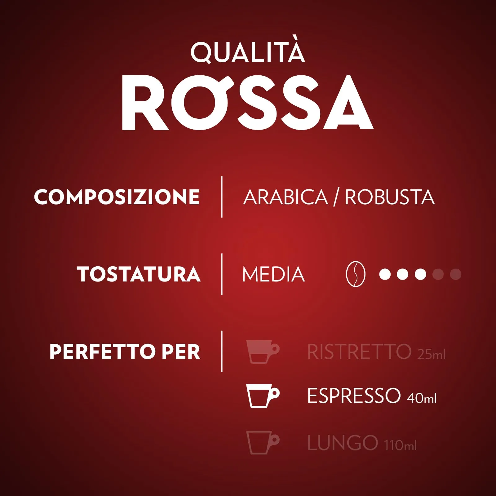 Lavazza Qualità Rossa, Capsule di Caffè in Alluminio Compatibili con Nespresso Original, Arabica e Robusta, Intensità 10/13, 180 Capsule - immagine 5