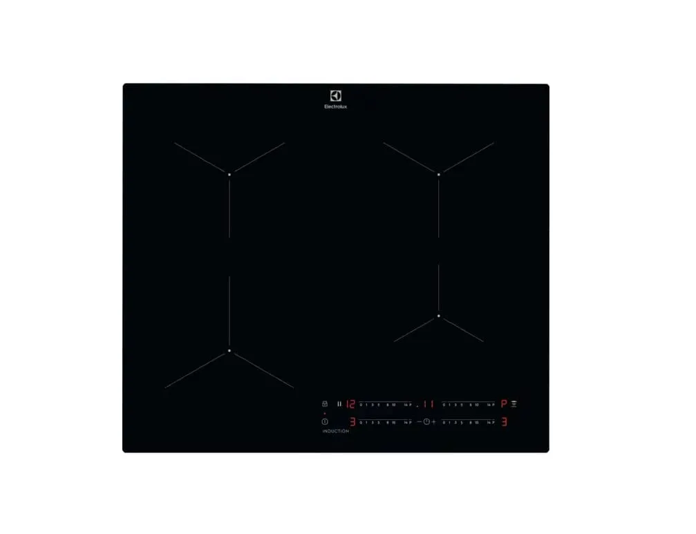 Electrolux LIL61443C Serie 300 Piano Cottura ad Induzione, 60 cm, 4 Fuochi, Nero - immagine 1