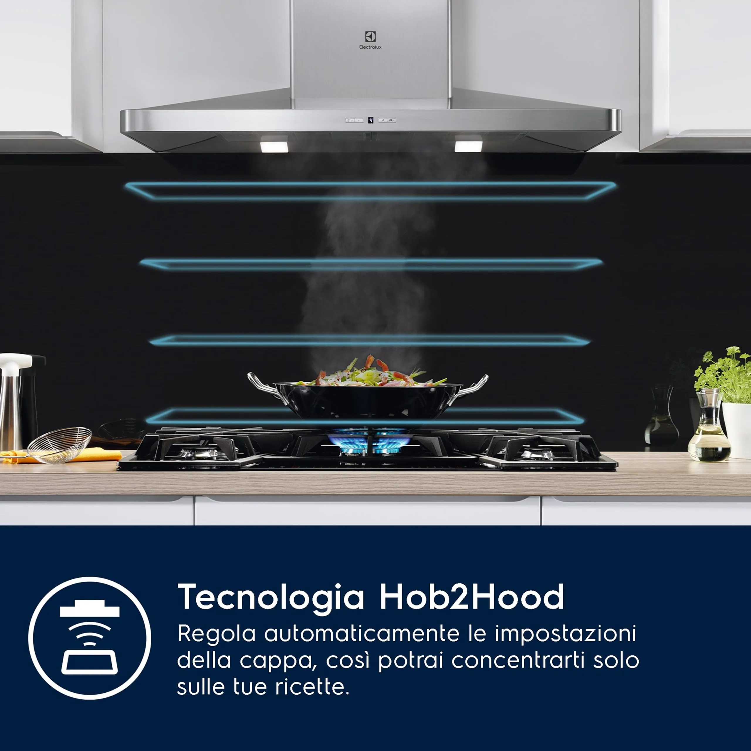 Electrolux LIL61443C Serie 300 Piano Cottura ad Induzione, 60 cm, 4 Fuochi, Nero - immagine 2