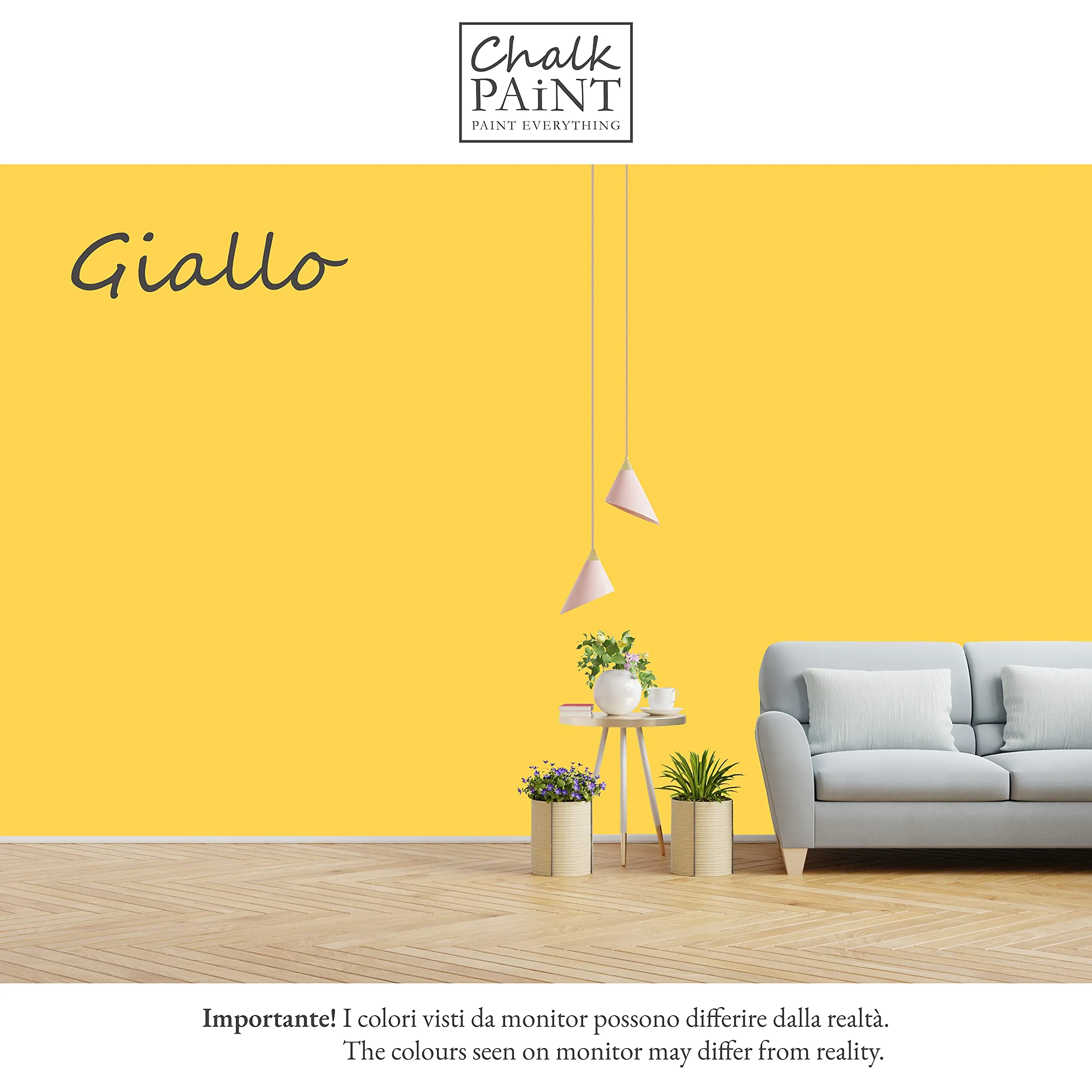 Chalk Paint Everything Giallo 250 ml - immagine 3