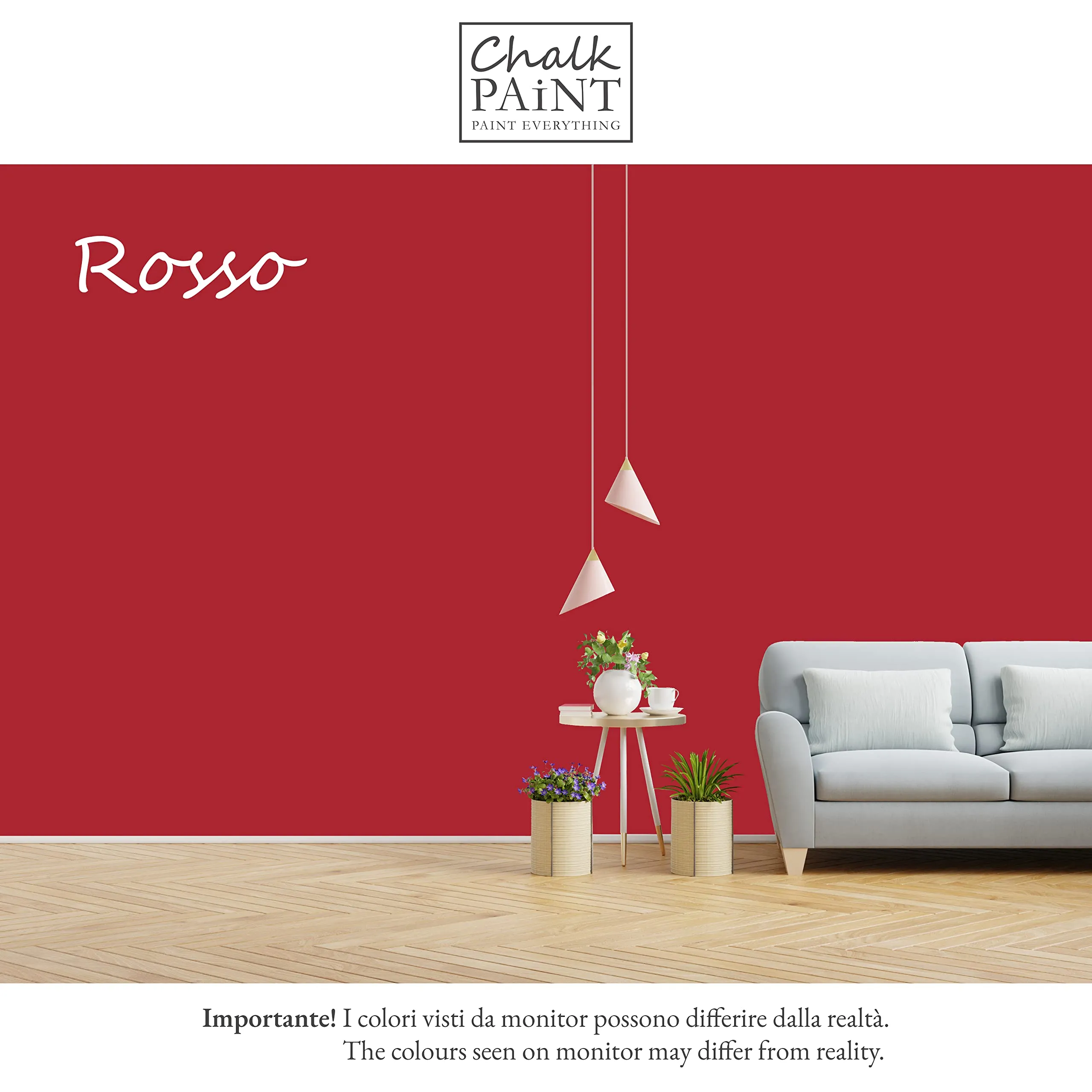 Chalk Paint Paint Everything Rosso 250 ml - immagine 3