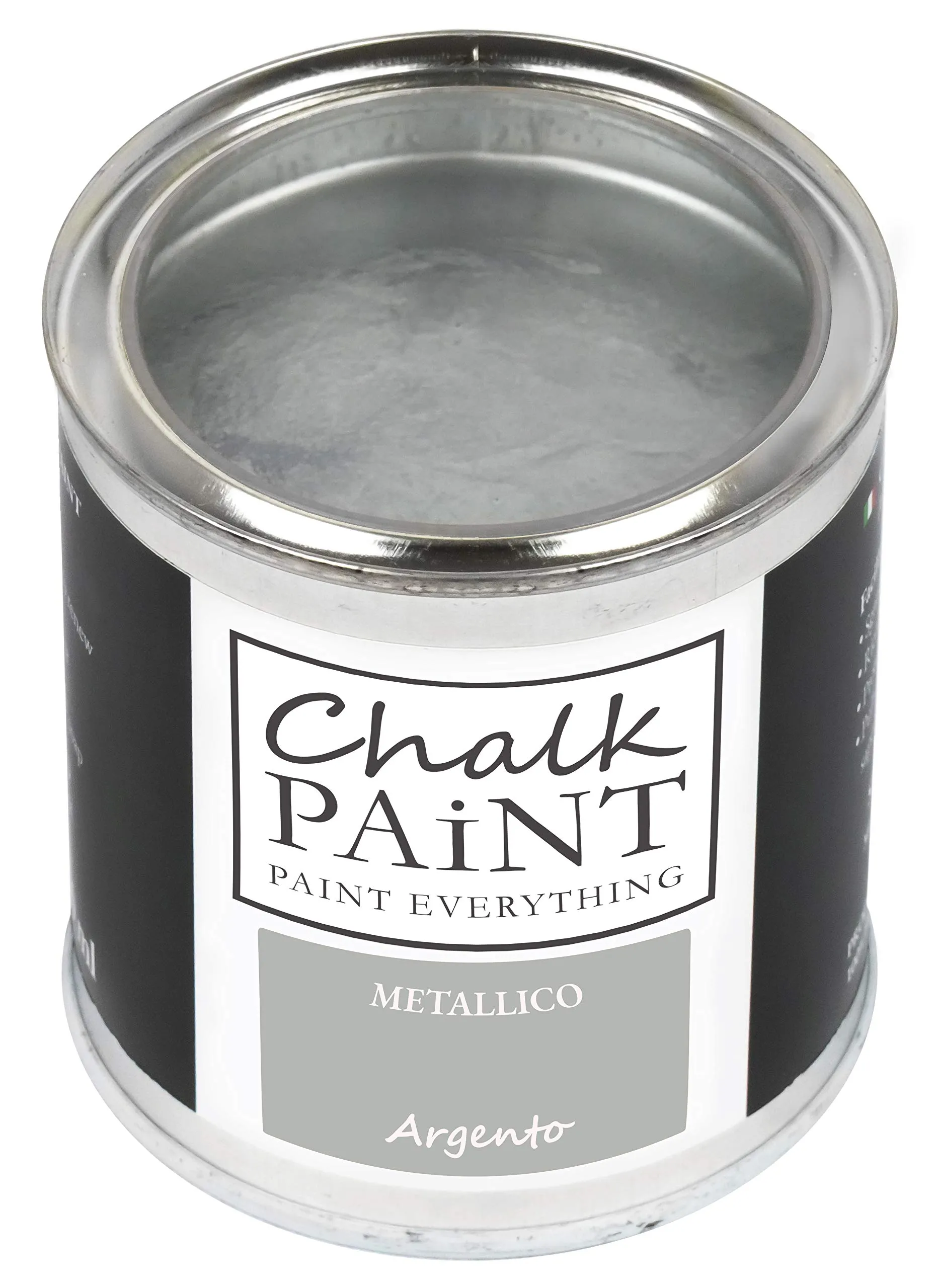 Chalk Paint Paint Everything Vernice Metallica Professionale Argento 250 ml - immagine 1