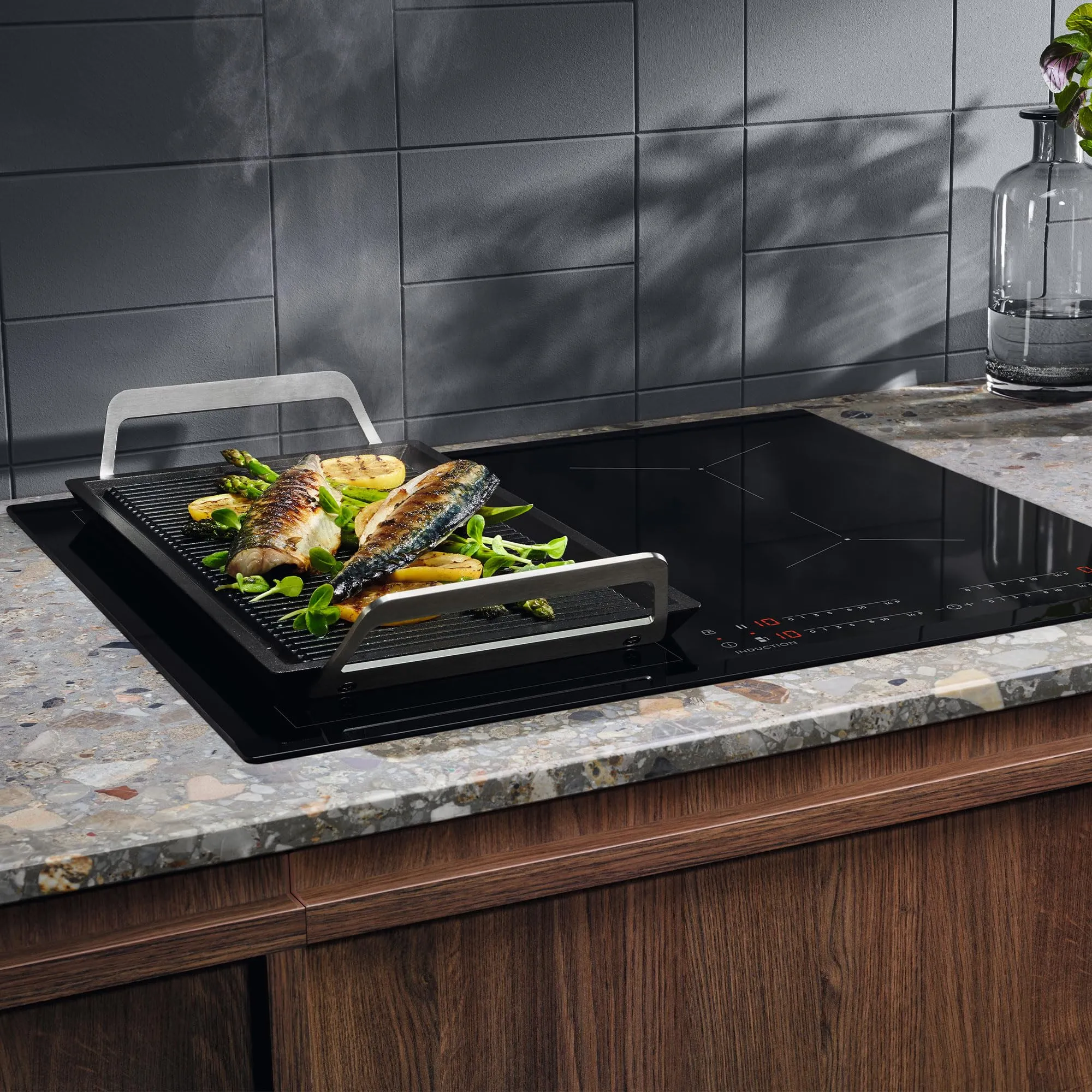 Electrolux LIL63443 Piano Cottura a Induzione 60 cm 4 Zone Bridge Hob2Hood - immagine 6