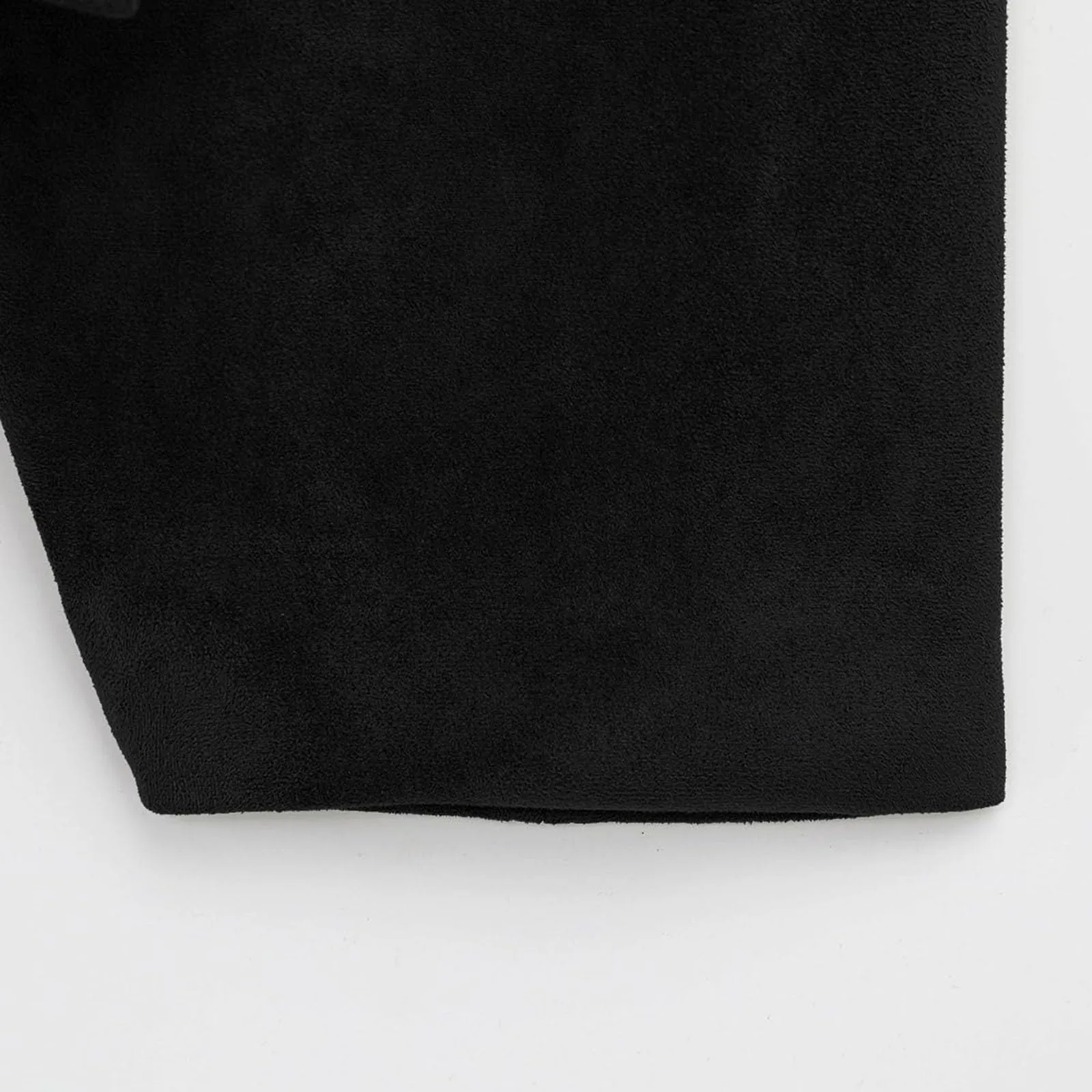 WZMYDBD Giacca Bomber Donna in Finta Pelle Scamosciata con Risvolto e Zip - immagine 4