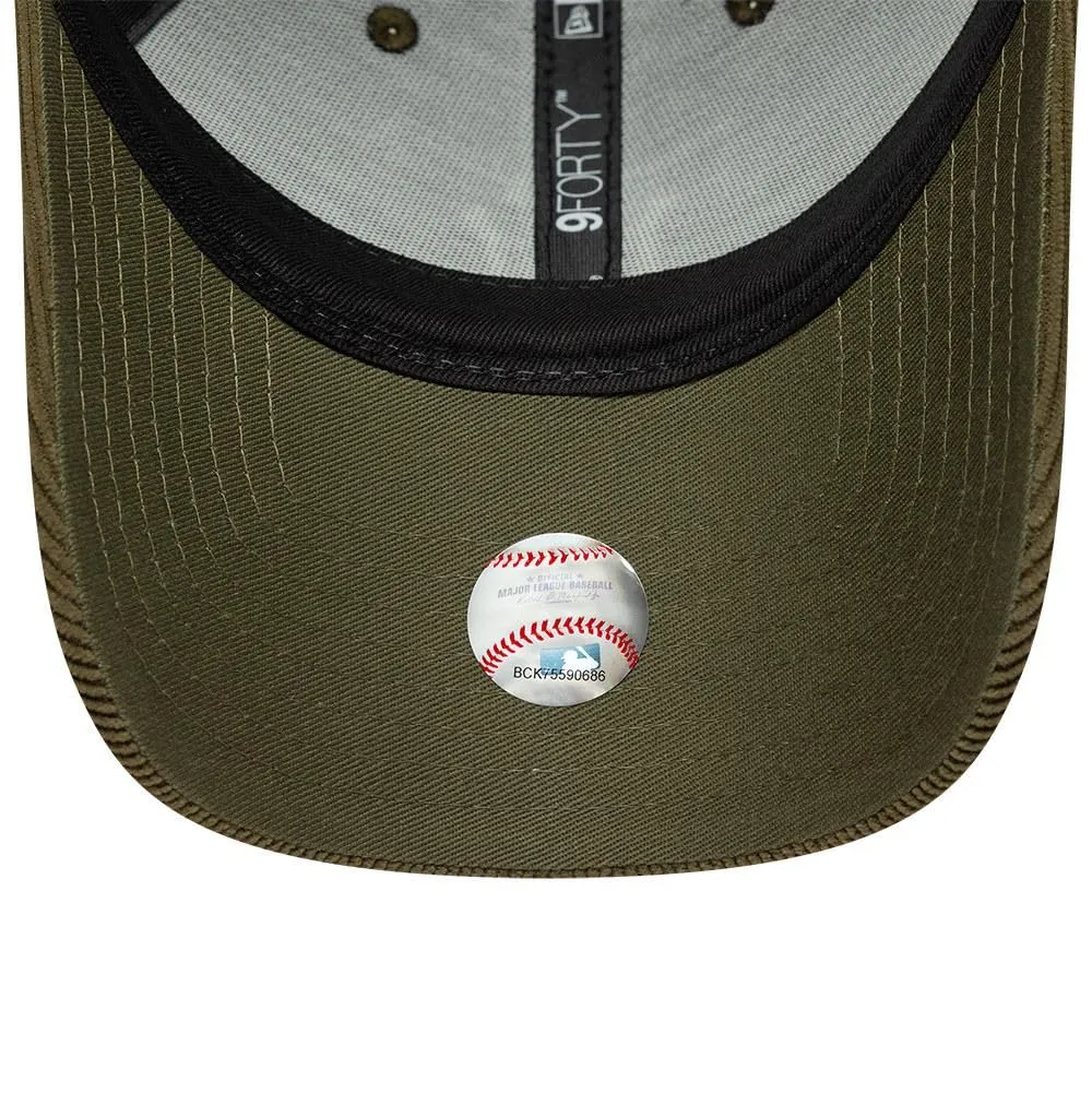 New Era New York Yankees 9FORTY Soft Cord Cap - Verde Scuro - immagine 5