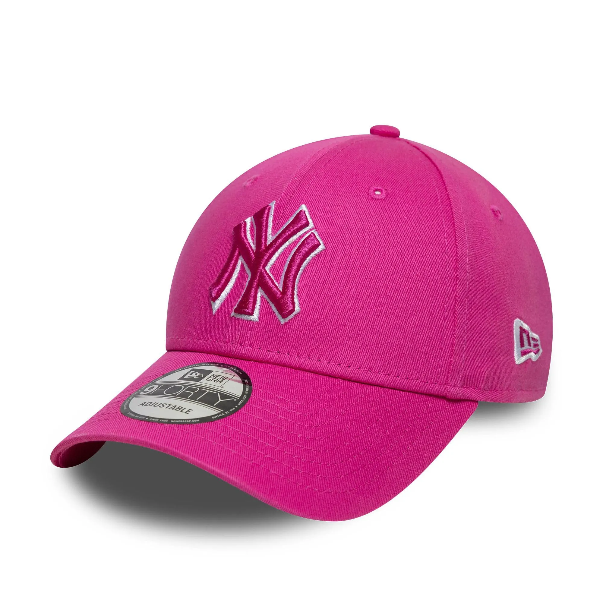 New Era New York Yankees 9FORTY Cappello Rosa Chiaro - immagine 1