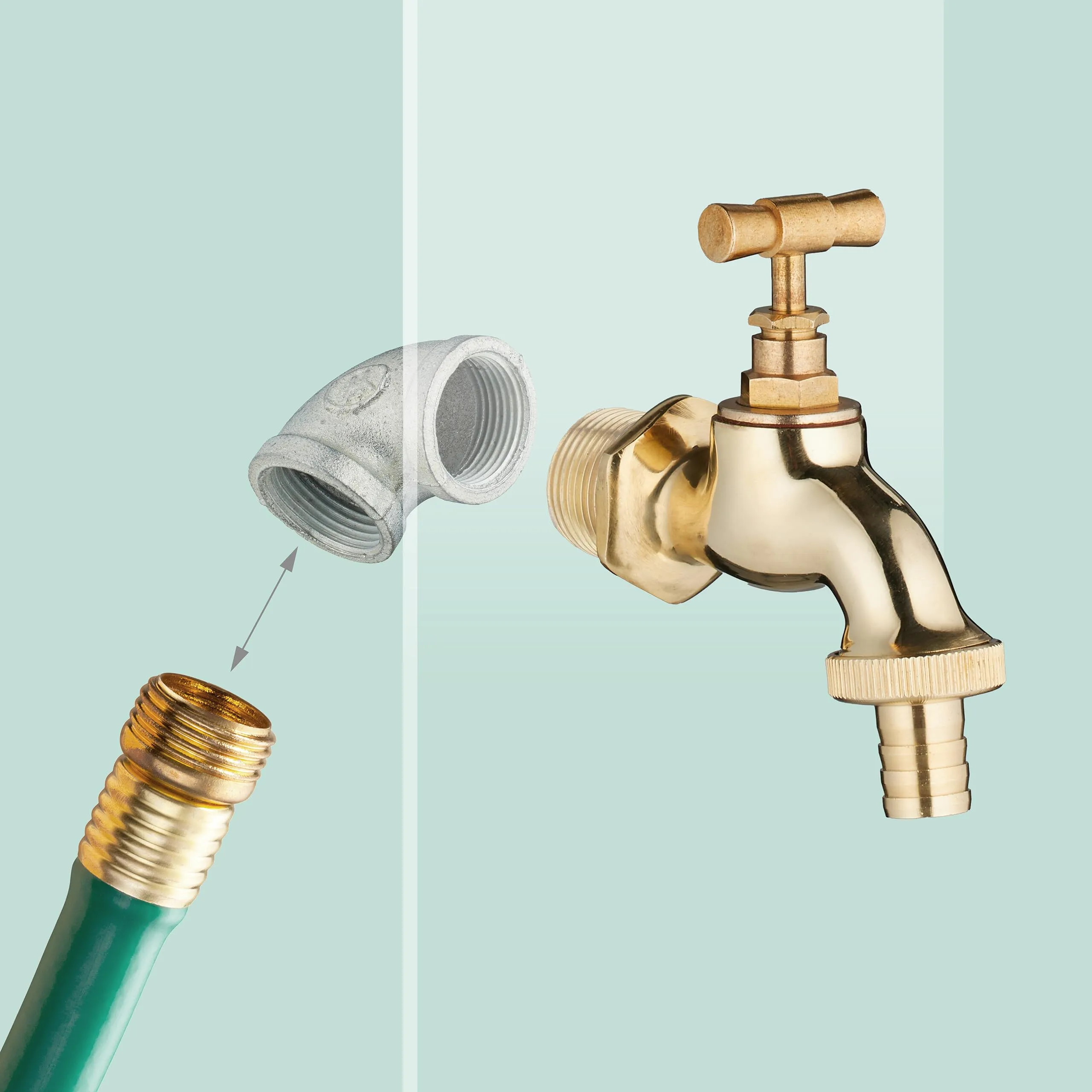 Relaxdays Fontana da Giardino Vintage, Verde - immagine 5