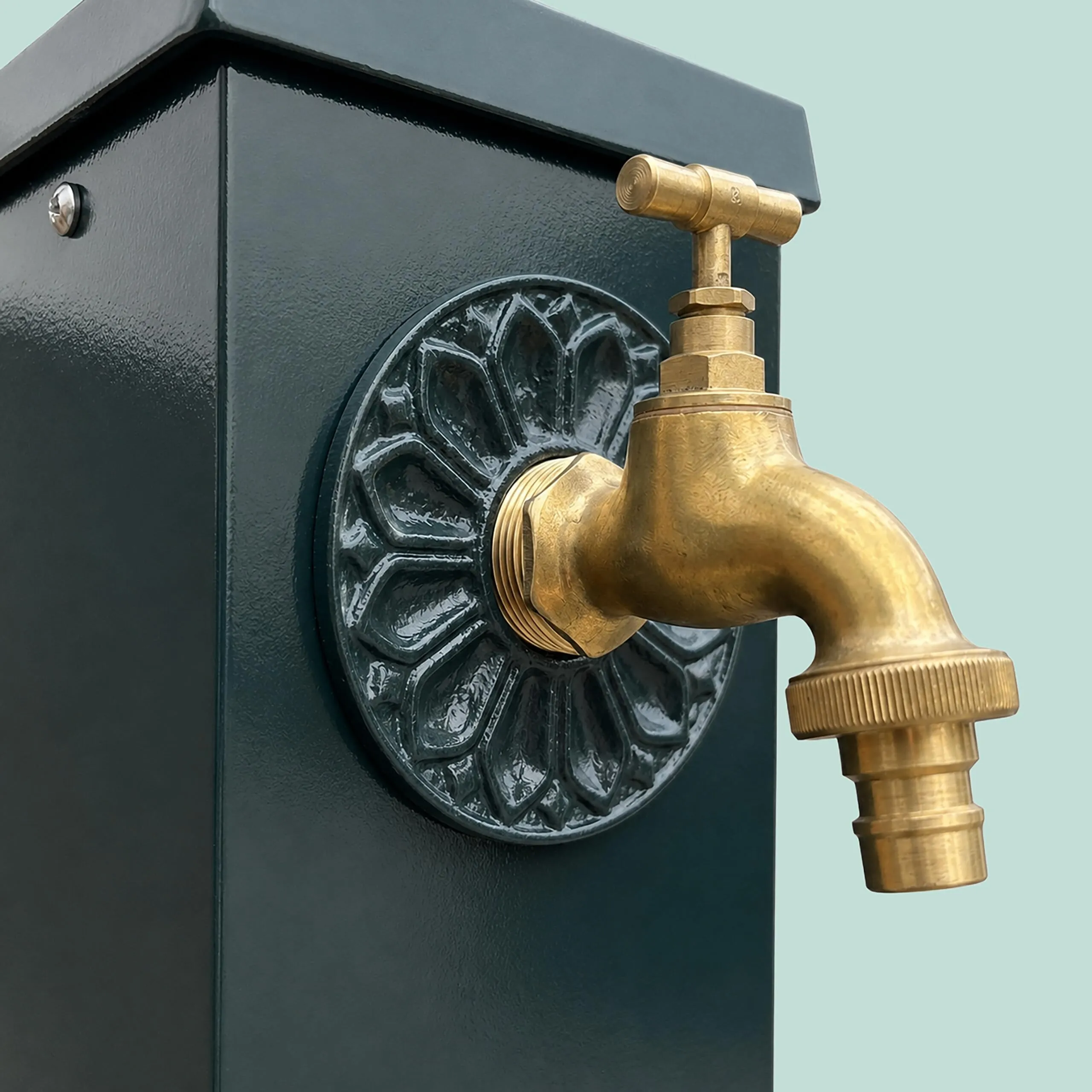 Relaxdays Fontana da Giardino Vintage, Verde - immagine 8