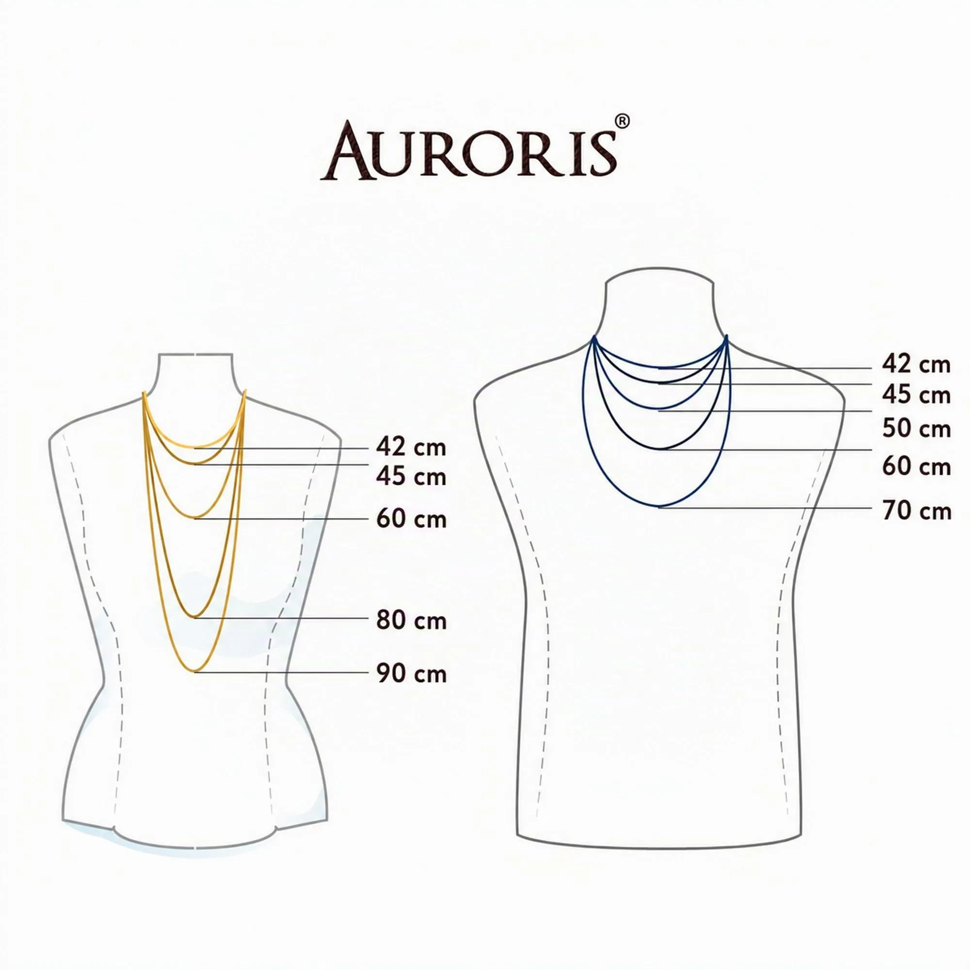 Auroris Collana in vera pelle nera 2 mm con chiusura a moschettone in acciaio inox, 55 cm - immagine 4