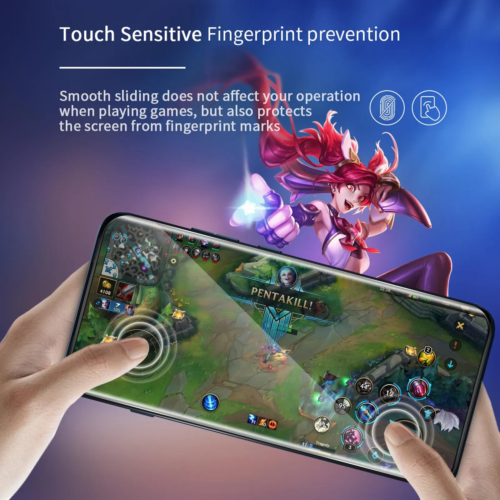 ELYCO Vetro Temperato per Motorola Moto Edge 70 Pro, 2+2 Pezzi - immagine 4