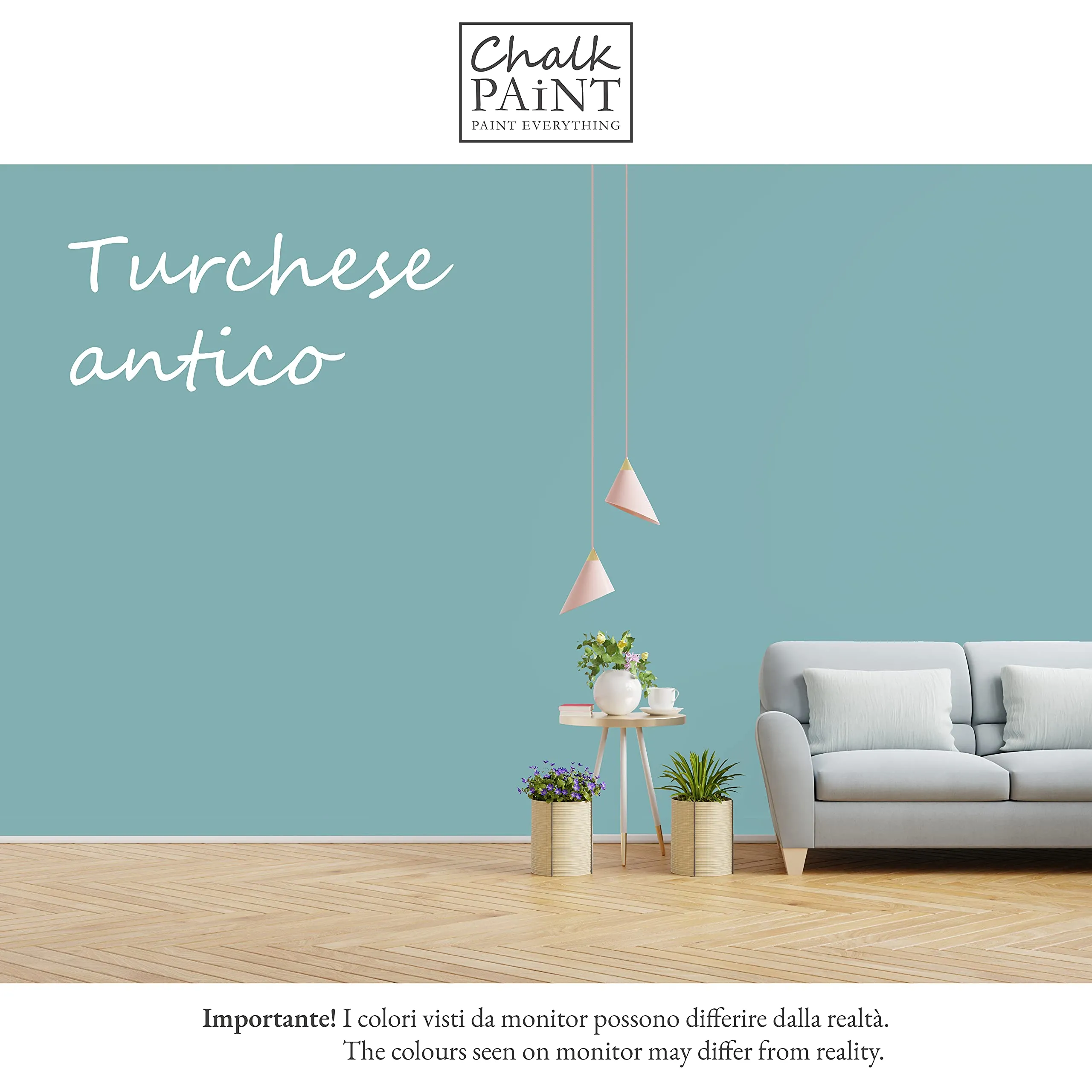 Chalk Paint Everything Turchese Antico 250 ml - immagine 3