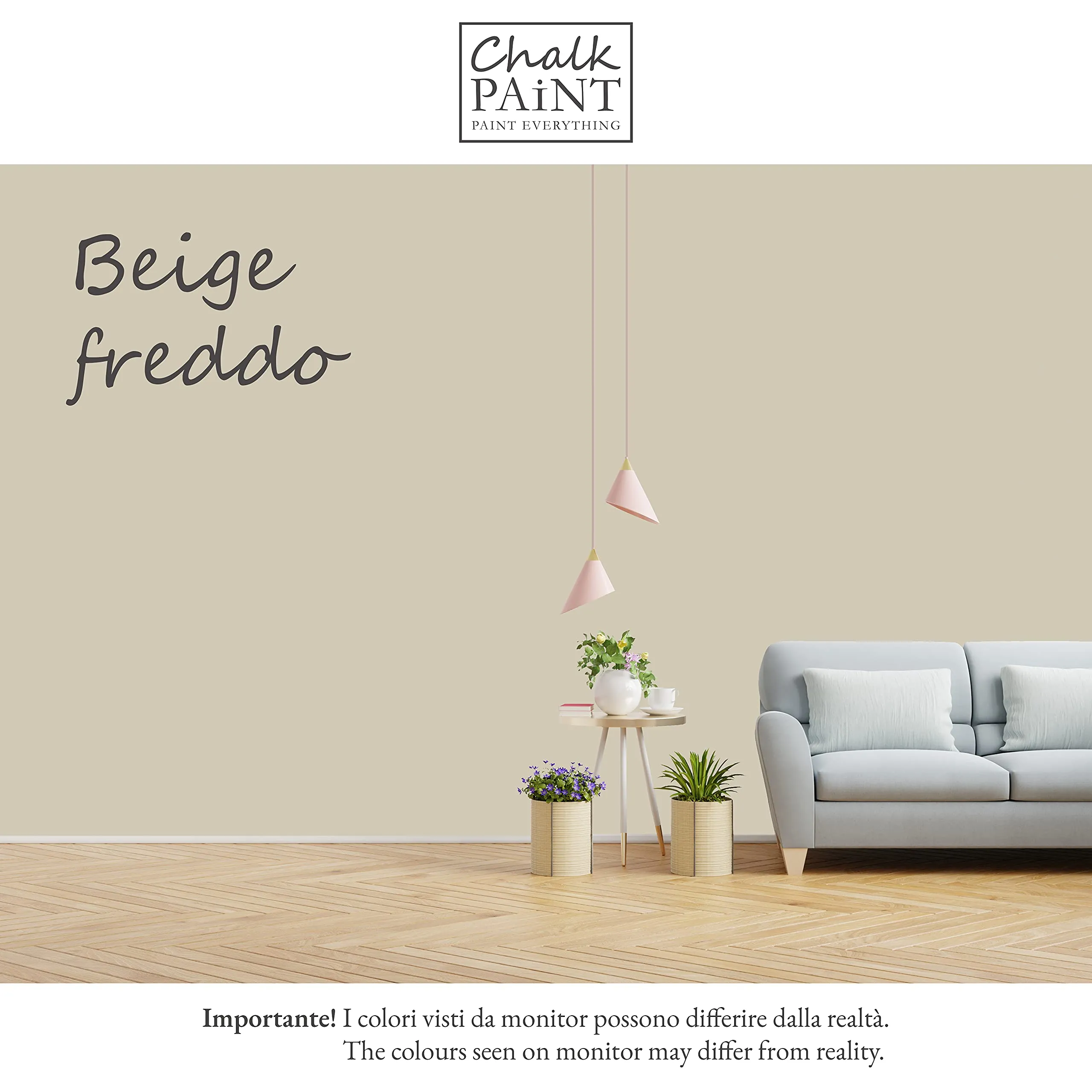 Chalk Paint Everything Beige Freddo 250 ml - immagine 3