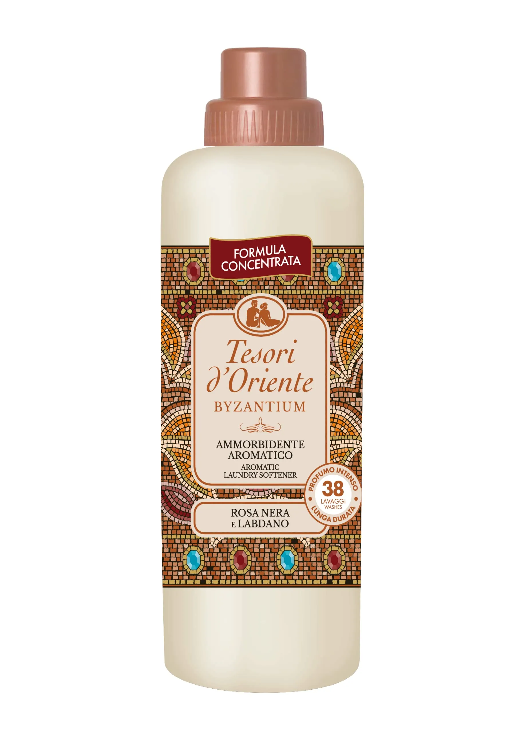 Tesori d'Oriente Ammorbidente Concentrato Byzantium Rosa Nera, 760 ml - immagine 1