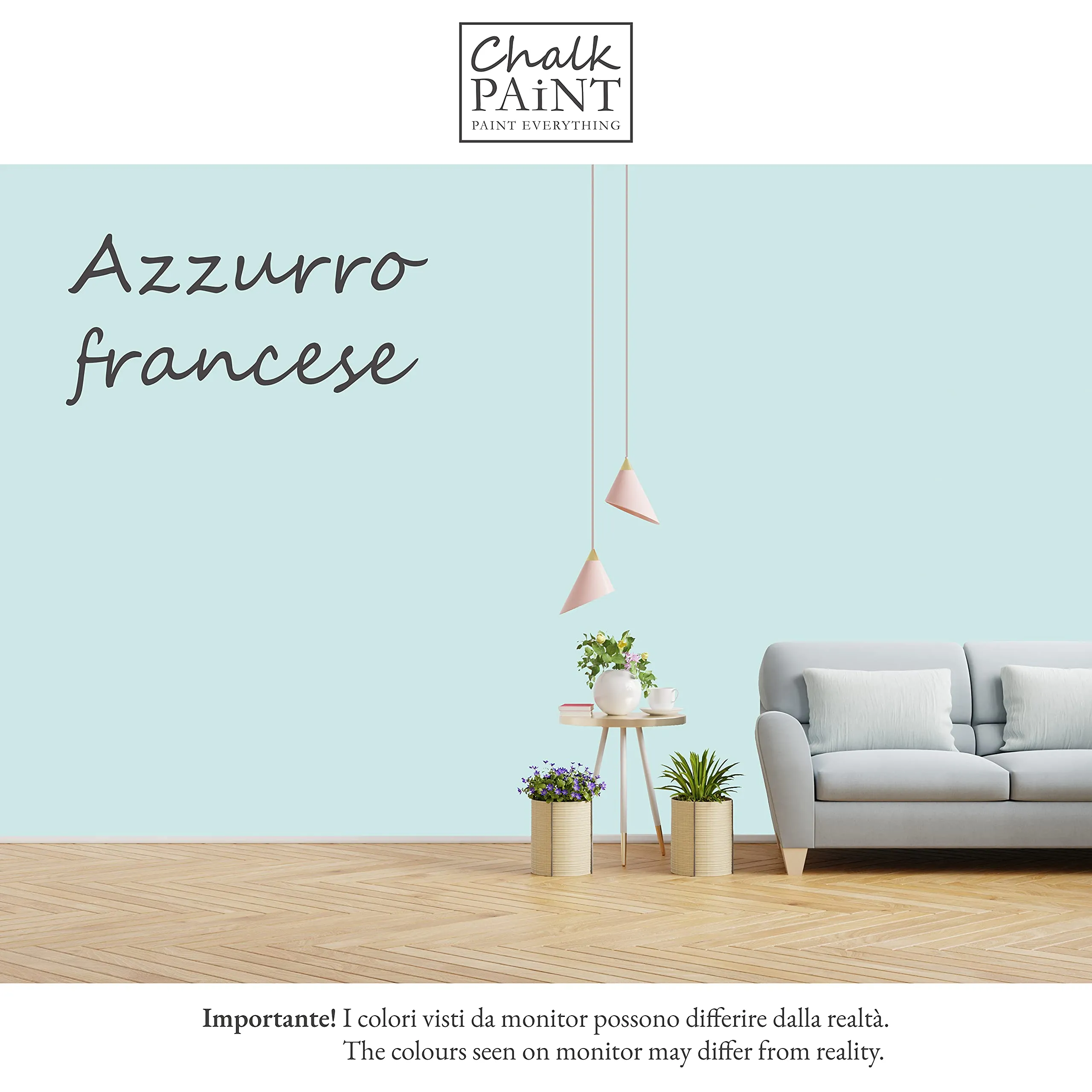 Chalk Paint Everything Azzurro Francese 250 ml - immagine 3