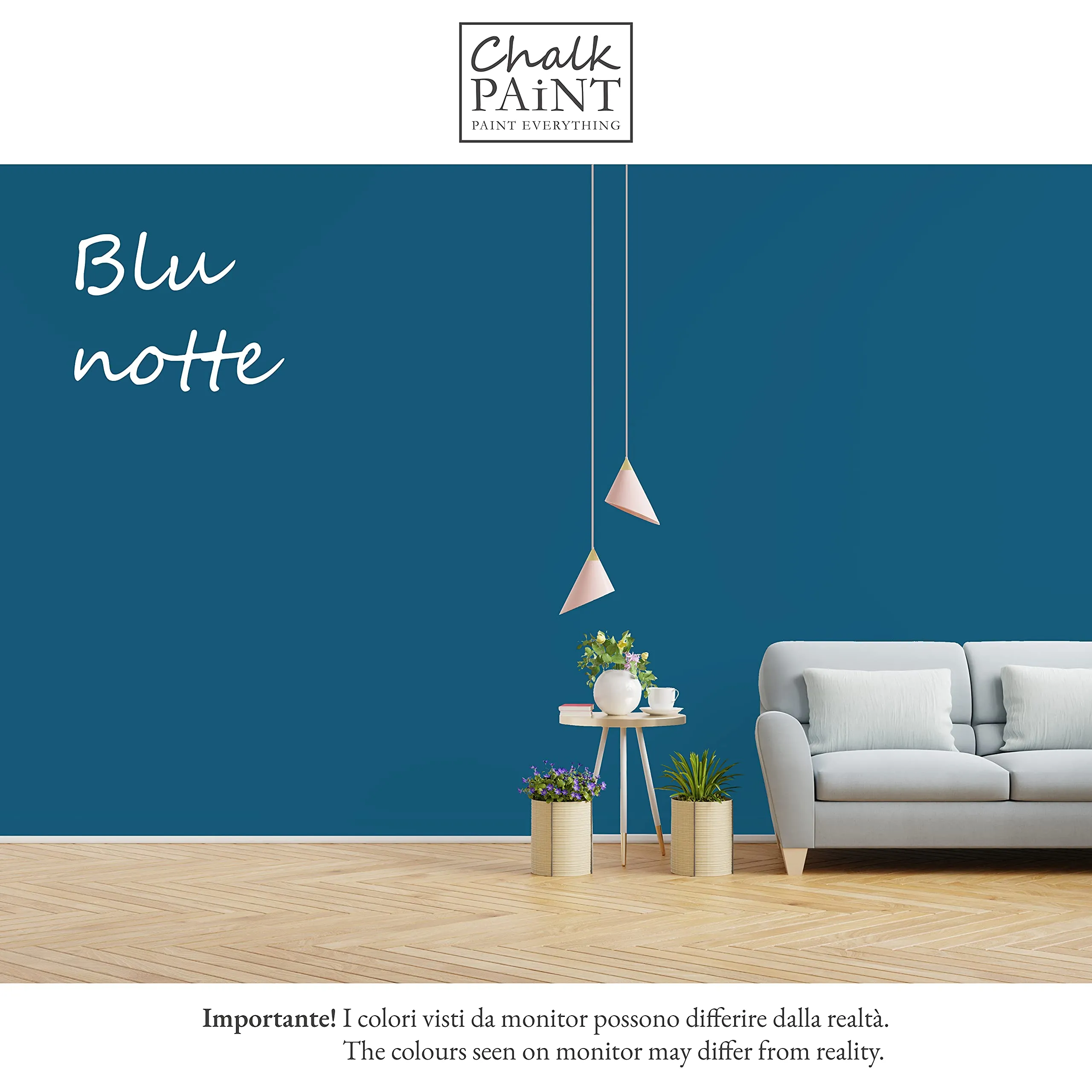 Chalk Paint Everything Blu Notte 250 ml - immagine 3