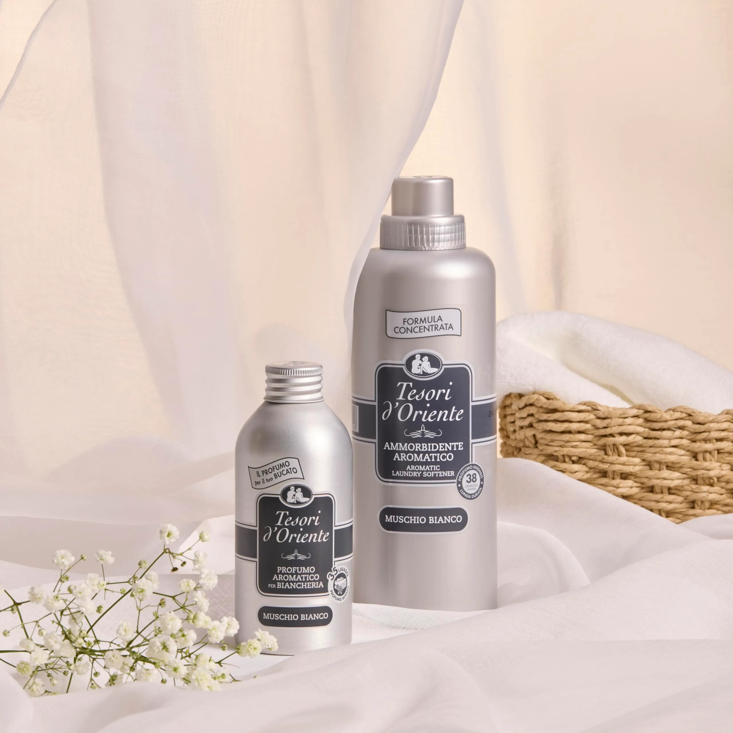 Tesori d'Oriente Ammorbidente Concentrato Muschio Bianco, 760 ml - immagine 4