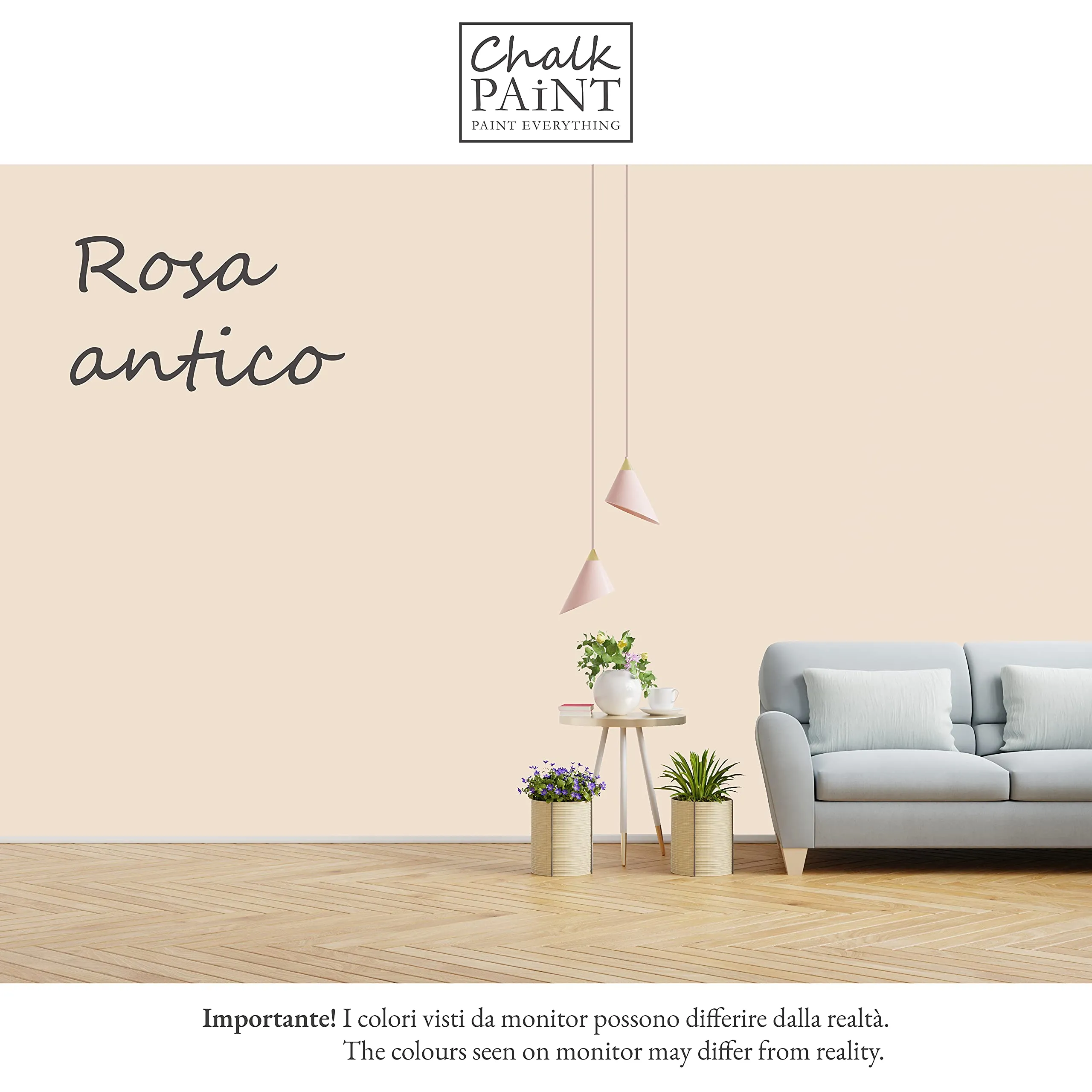 Chalk Paint Everything Rosa Antico 250 ml - immagine 3