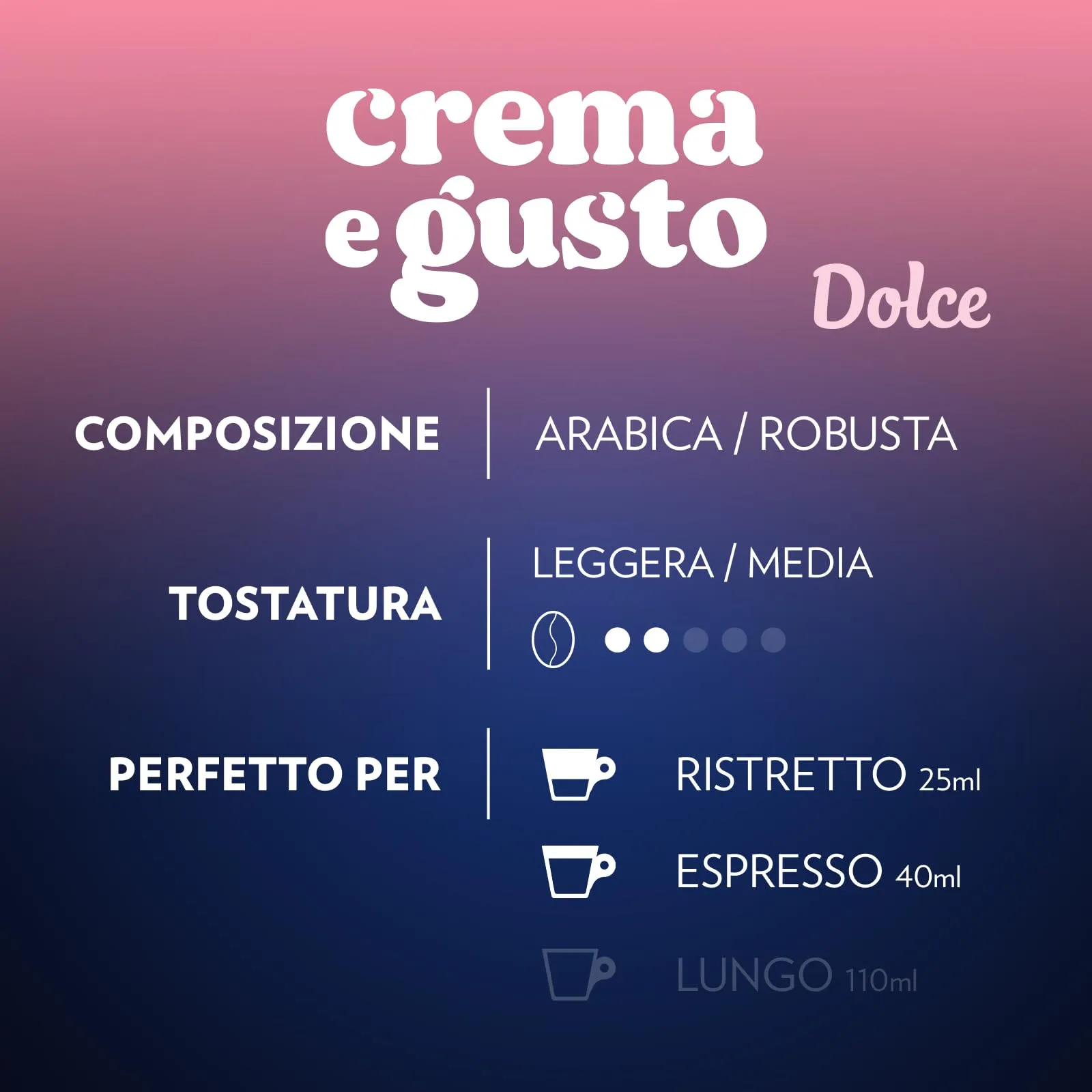 Lavazza Crema e Gusto Dolce, 100 Capsule di Caffè in Alluminio Compatibili con Nespresso Original, Intensità 10, Tostatura Media - immagine 5