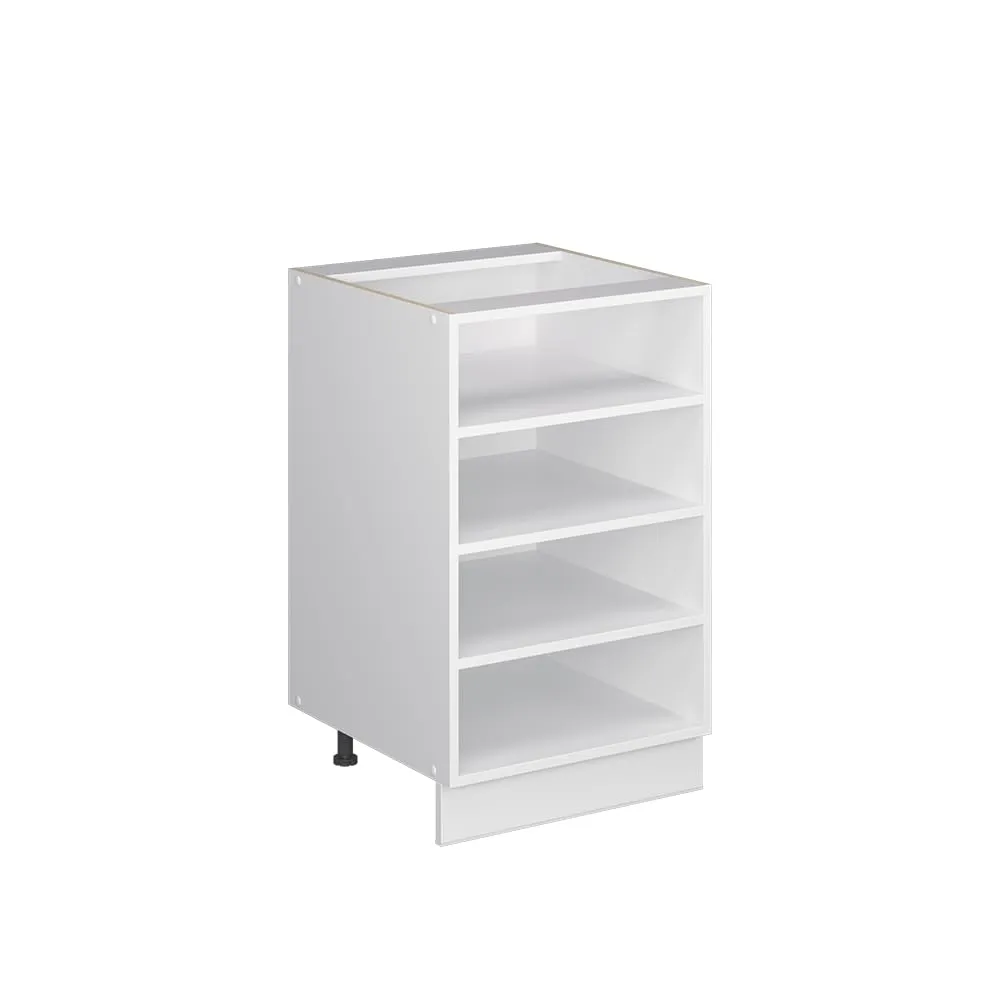 Vicco Scaffale da cucina Fame-Line, Bianco, 50 cm - immagine 1