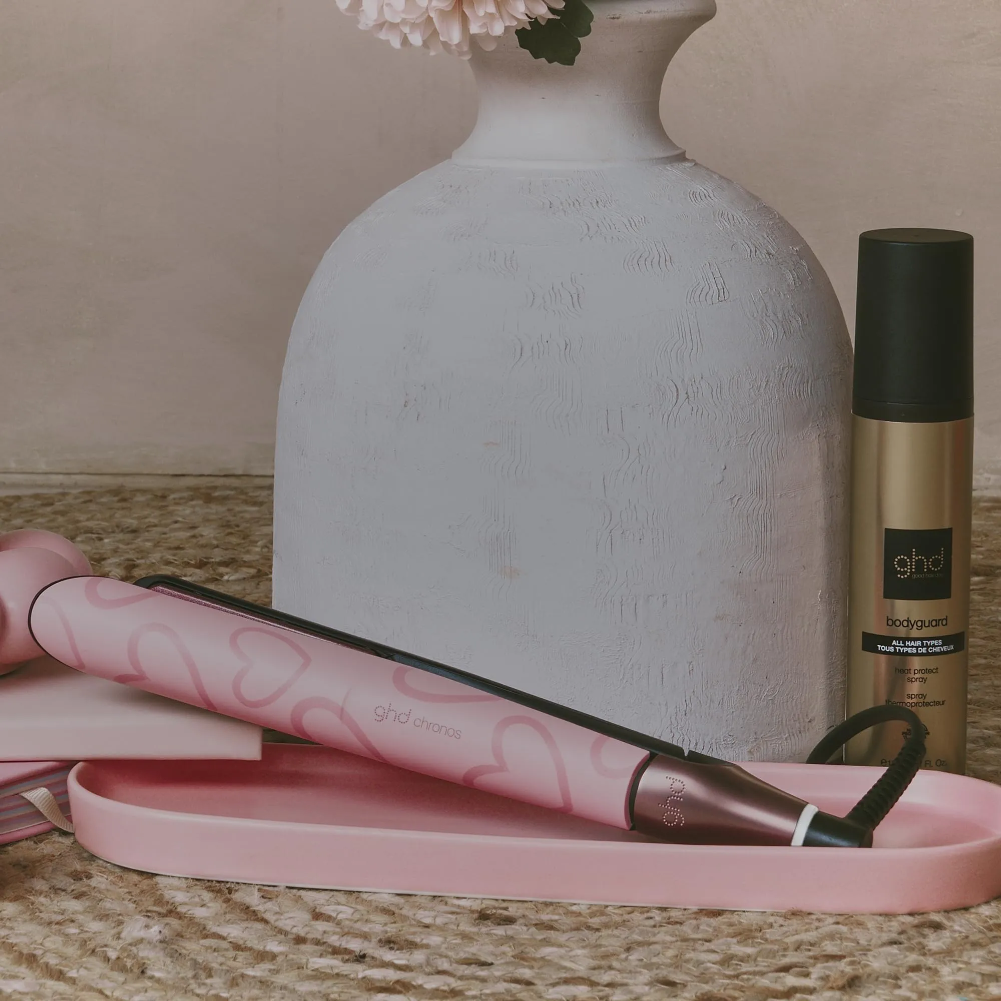ghd Chronos Styler Limited Edition Dusted Pink with Heat Resistant Case - immagine 7