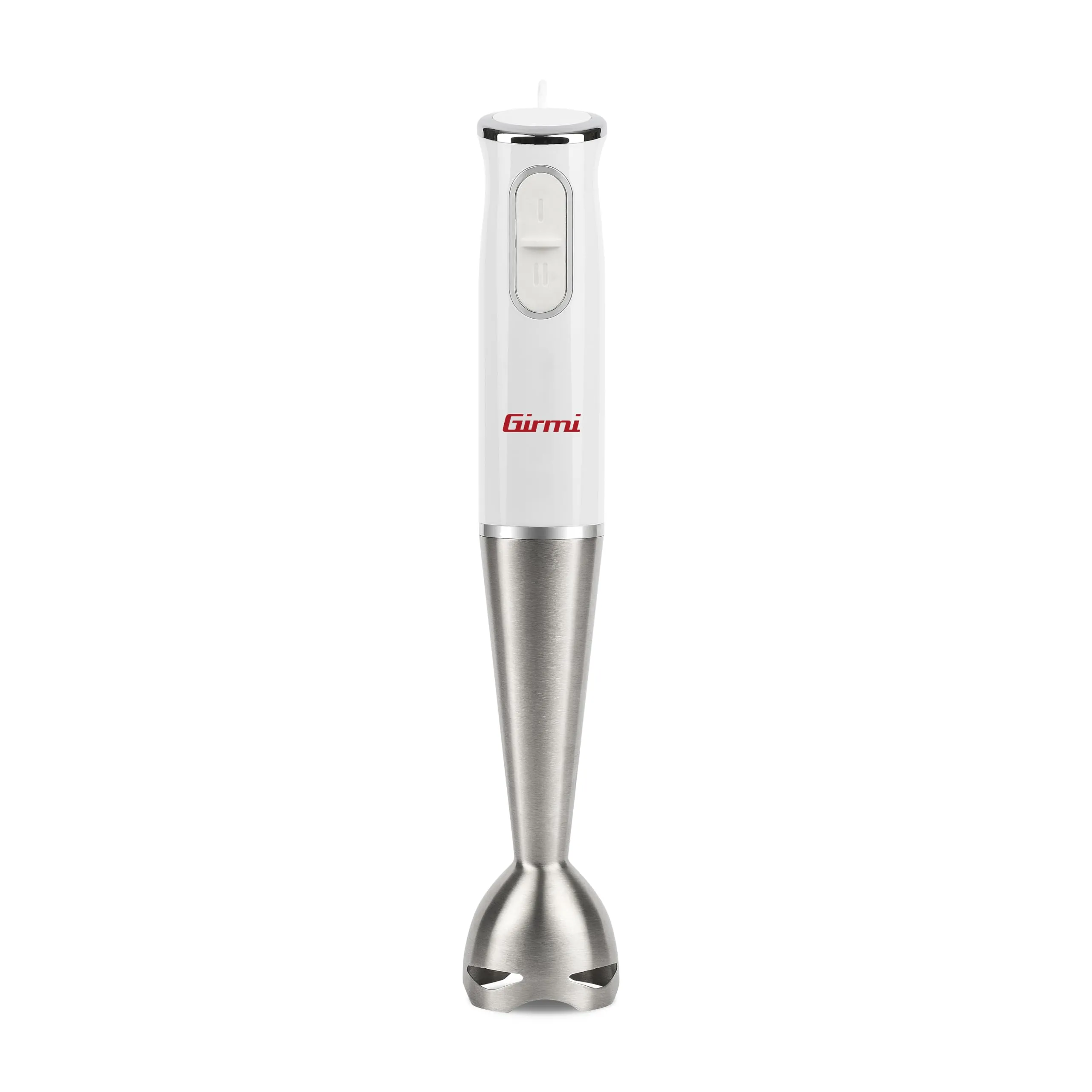 Girmi MX03 Frullatore a Immersione, Fusto Lungo in Acciaio Inox, Bianco - immagine 2
