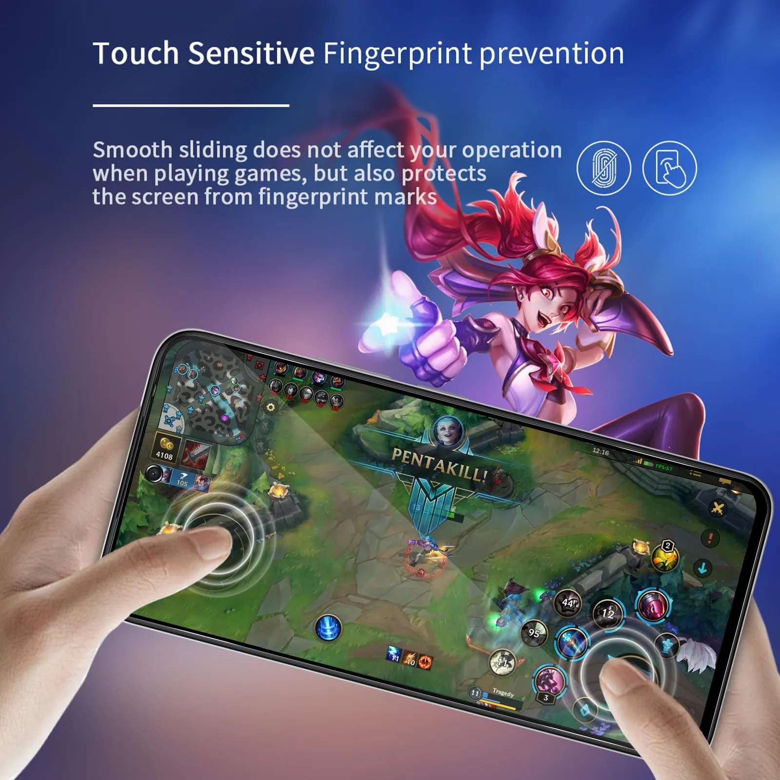 ELYCO Vetro Temperato Privacy per Xiaomi POCO M7 4G, 2 Pezzi - immagine 6
