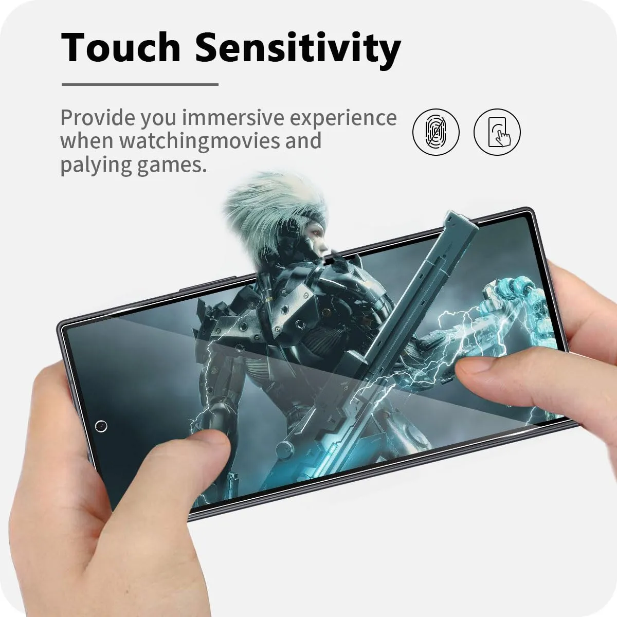 ELYCO Vetro Temperato per Samsung Galaxy Z Fold 8 Ultra, 6 Pezzi - immagine 5