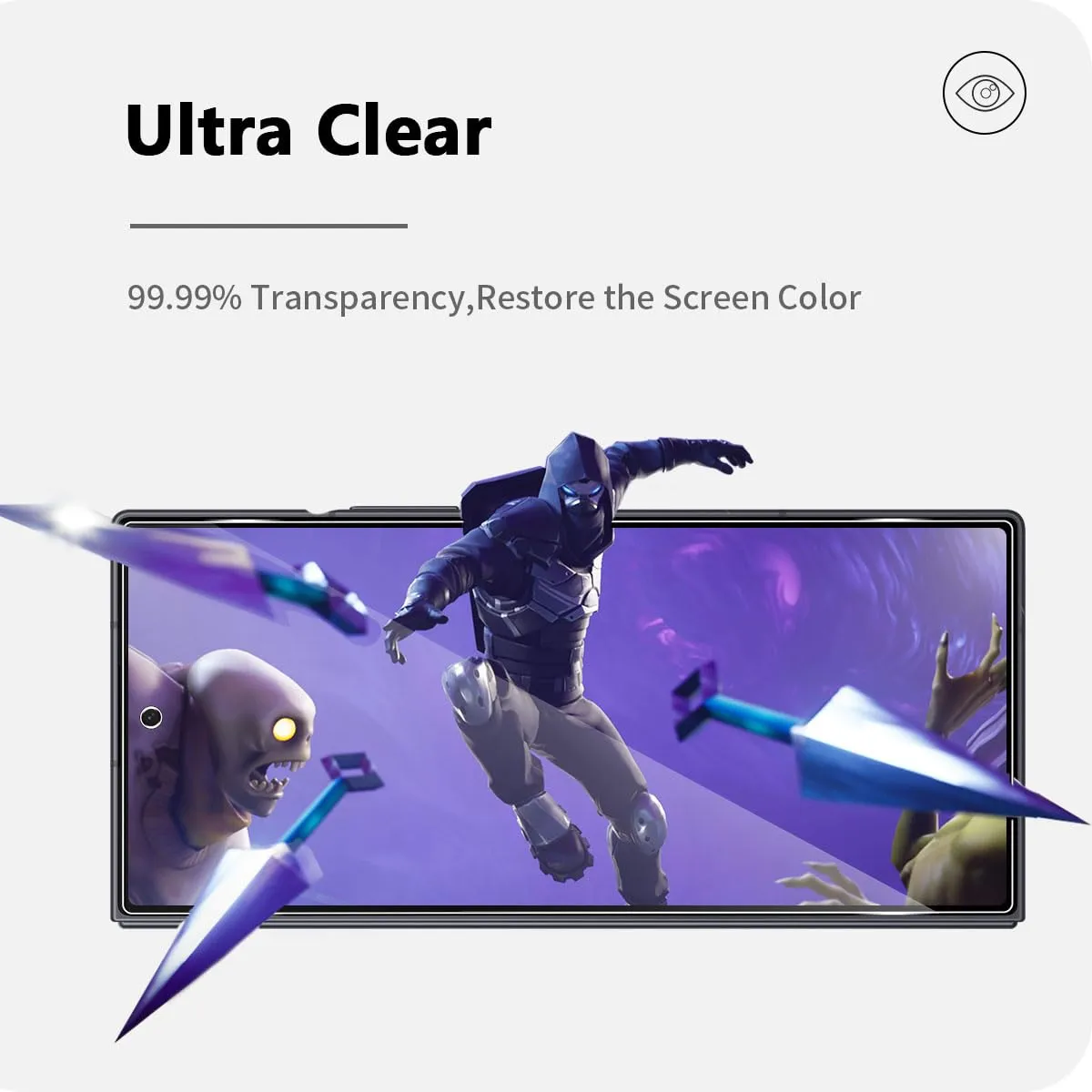 ELYCO Vetro Temperato per Samsung Galaxy Z Fold 8 Ultra, 6 Pezzi - immagine 7