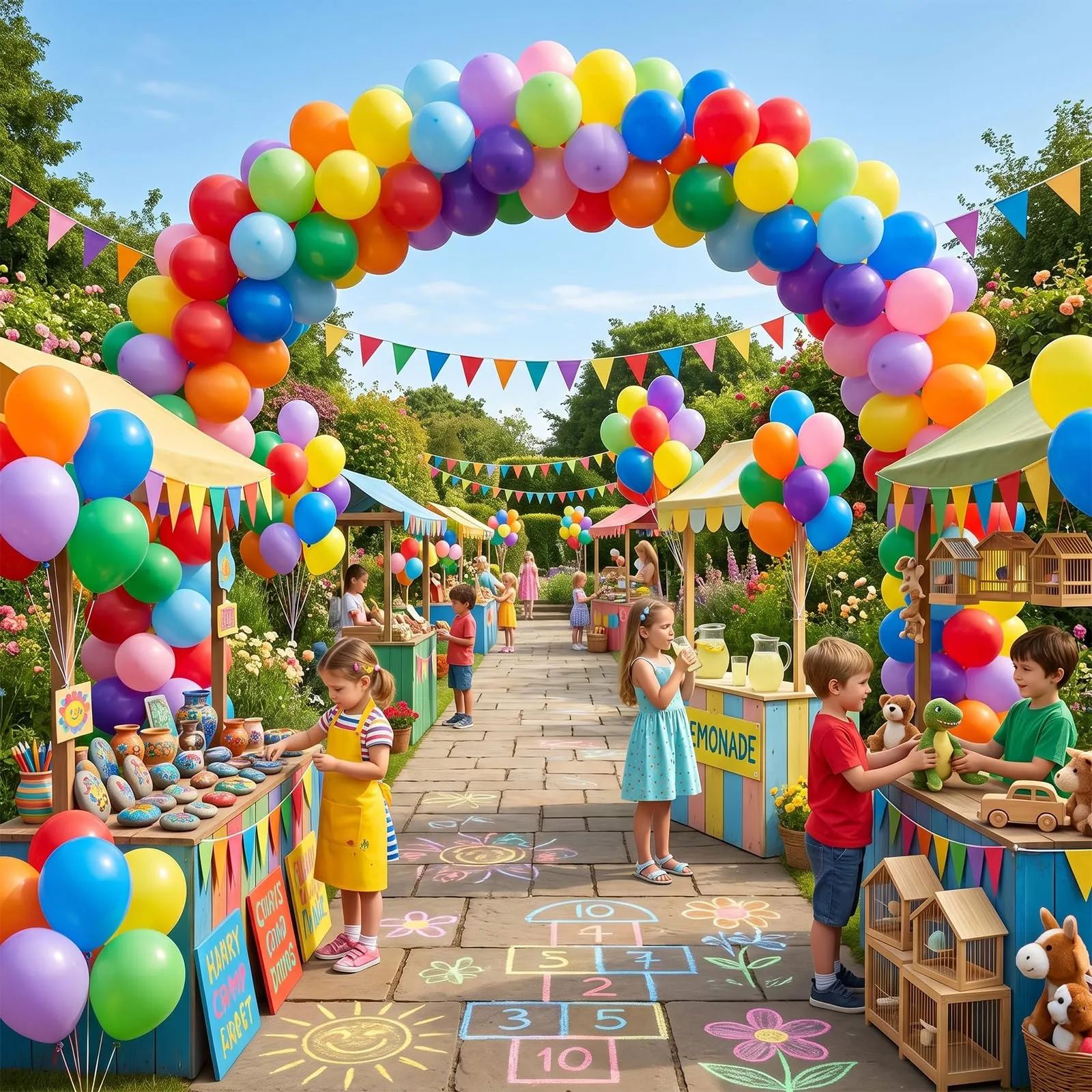 Fairymaiden Palloncini in Lattice Colorati, 100 Pezzi, 12 Pollici - immagine 5