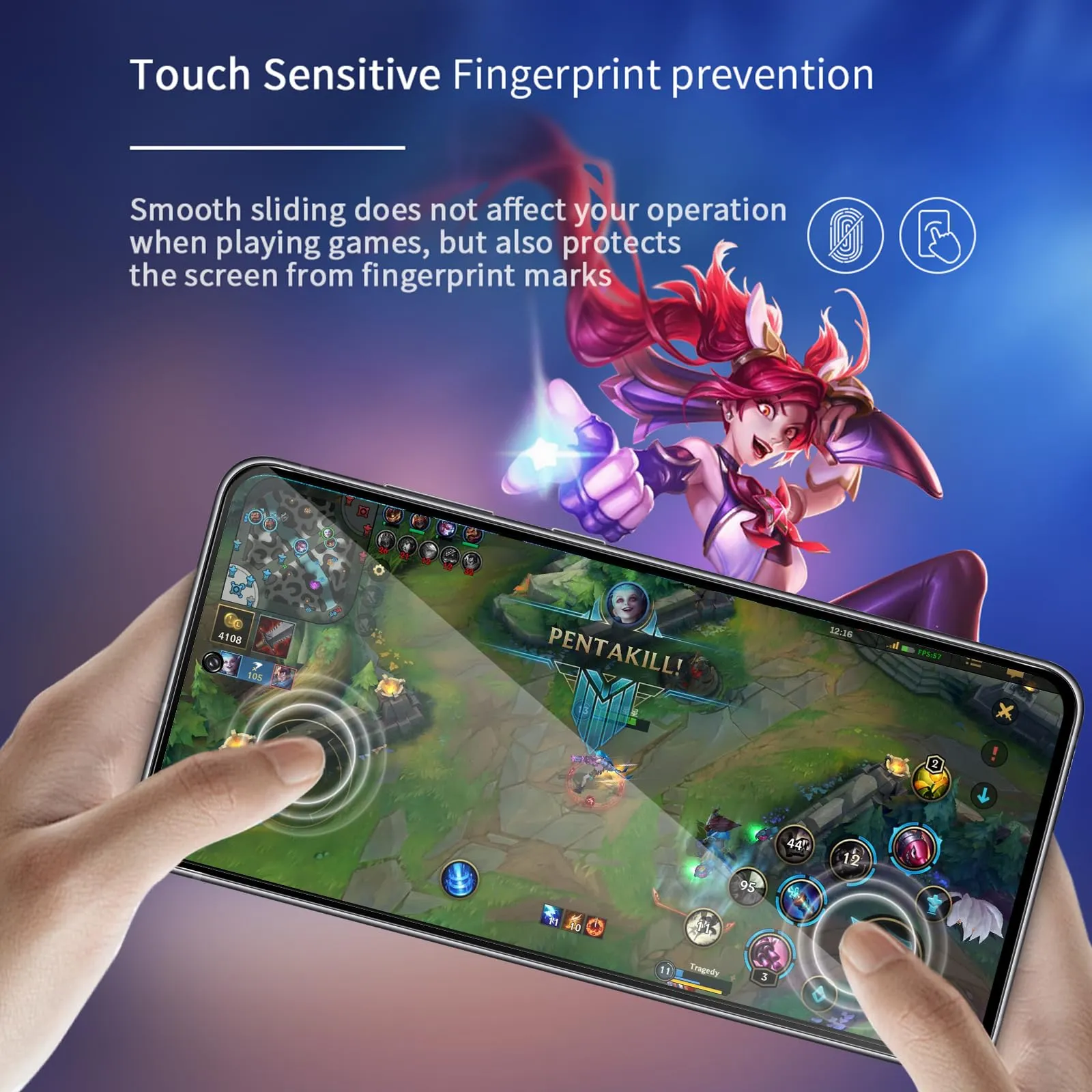 ELYCO Vetro Temperato Privacy per Samsung Galaxy S21 FE - immagine 6