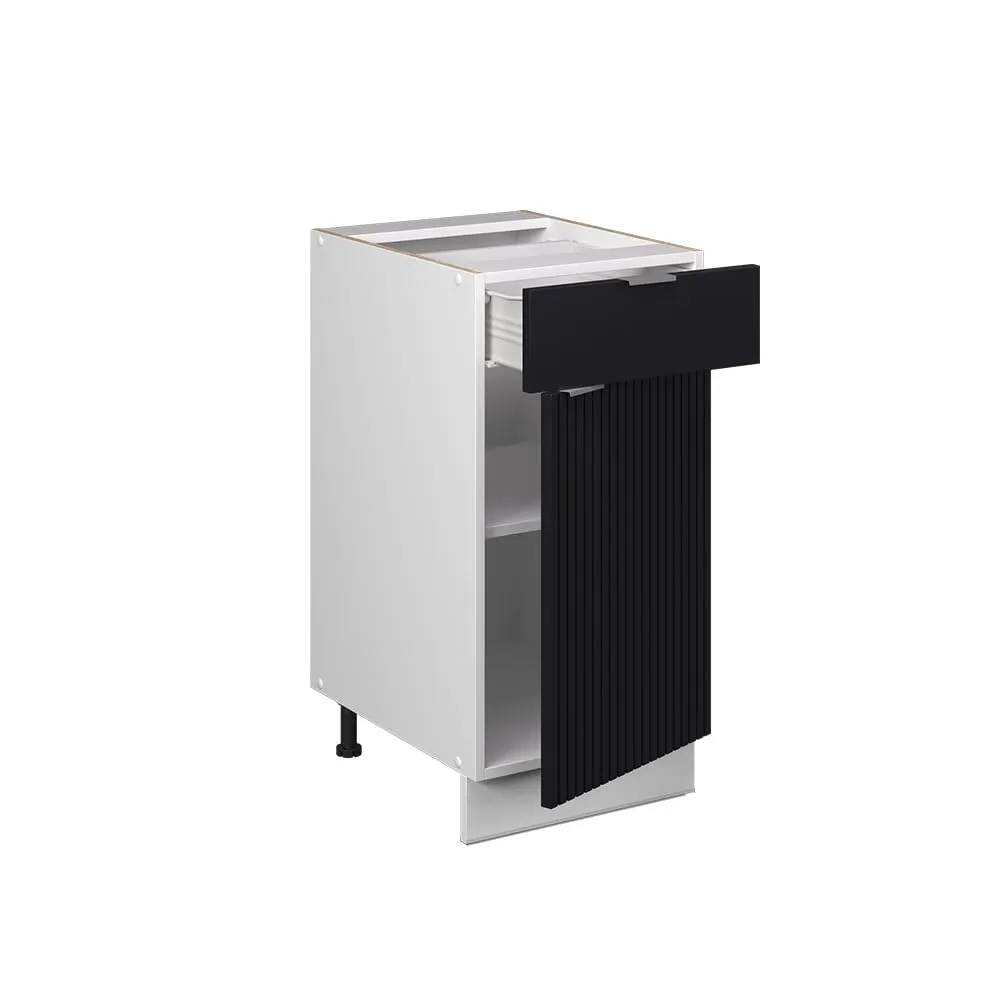 Vicco Fame-Line Mobile Base, Nero Rigato, 40 cm - immagine 5