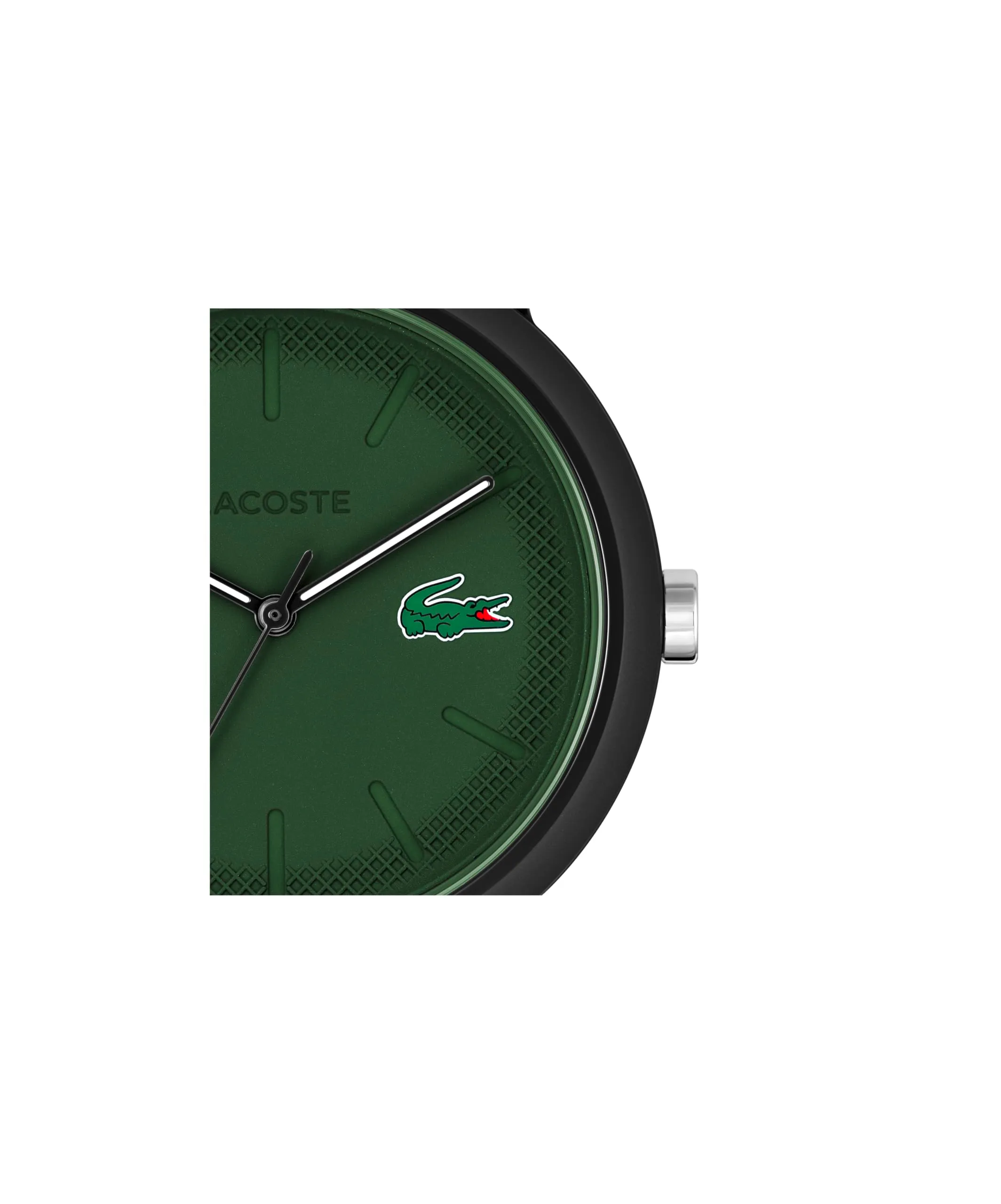 Lacoste 12.12 Orologio analogico da uomo, cinturino in silicone nero - 2011444 - immagine 2